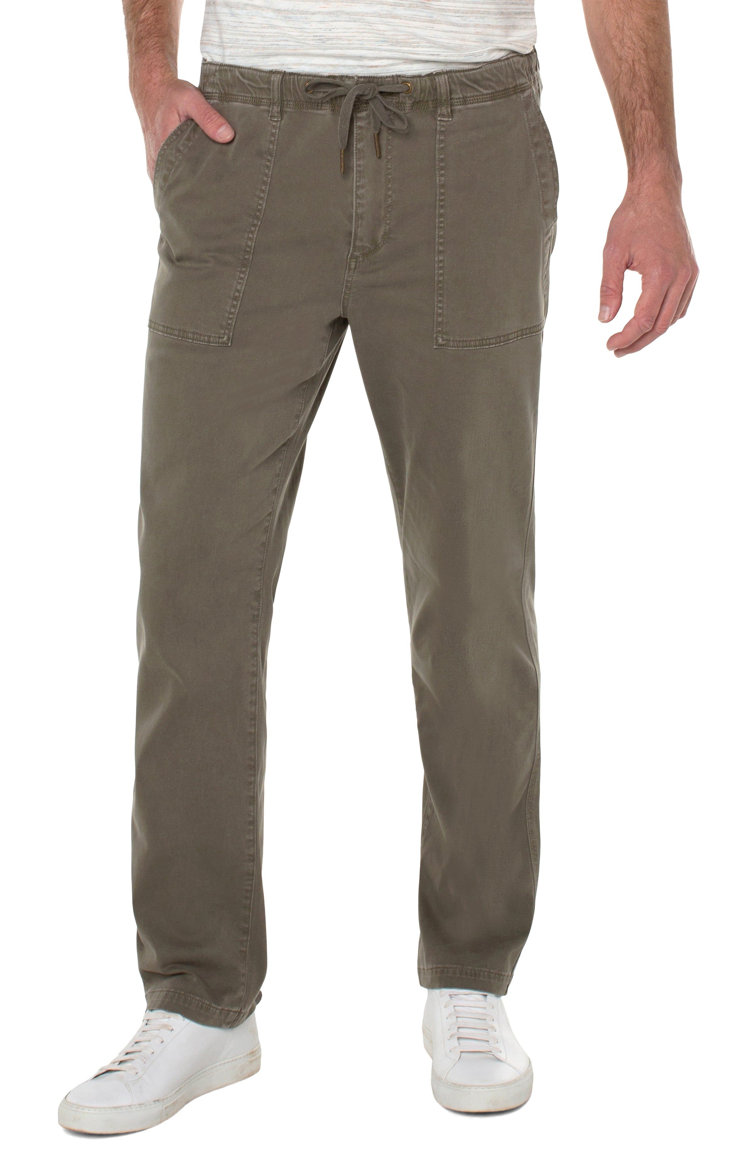 DRAWSTRING UTILITY PANT sold by Liverpool Jeans Company