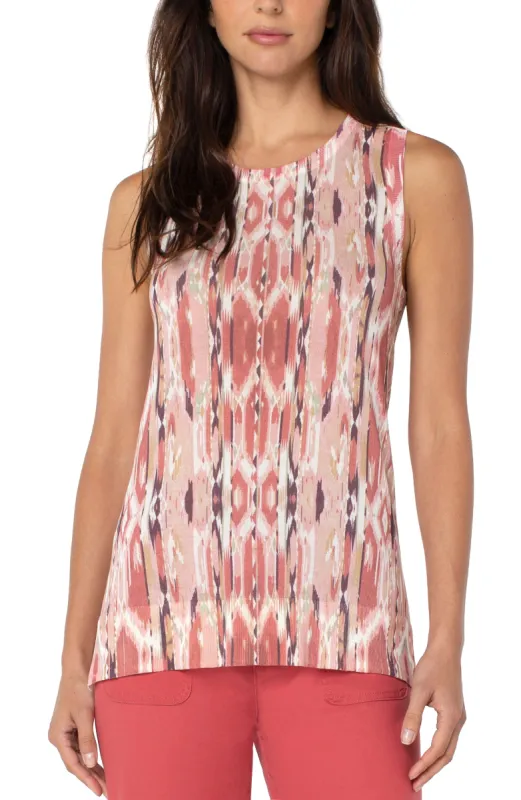 SLEEVELESS SWEATER WITH SIDE SLITS sold by Liverpool Jeans Company
