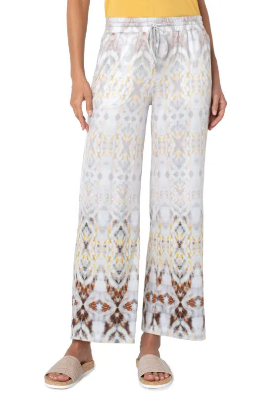 PULL-ON WIDE LEG WITH DRAWSTRING sold by Liverpool Jeans Company
