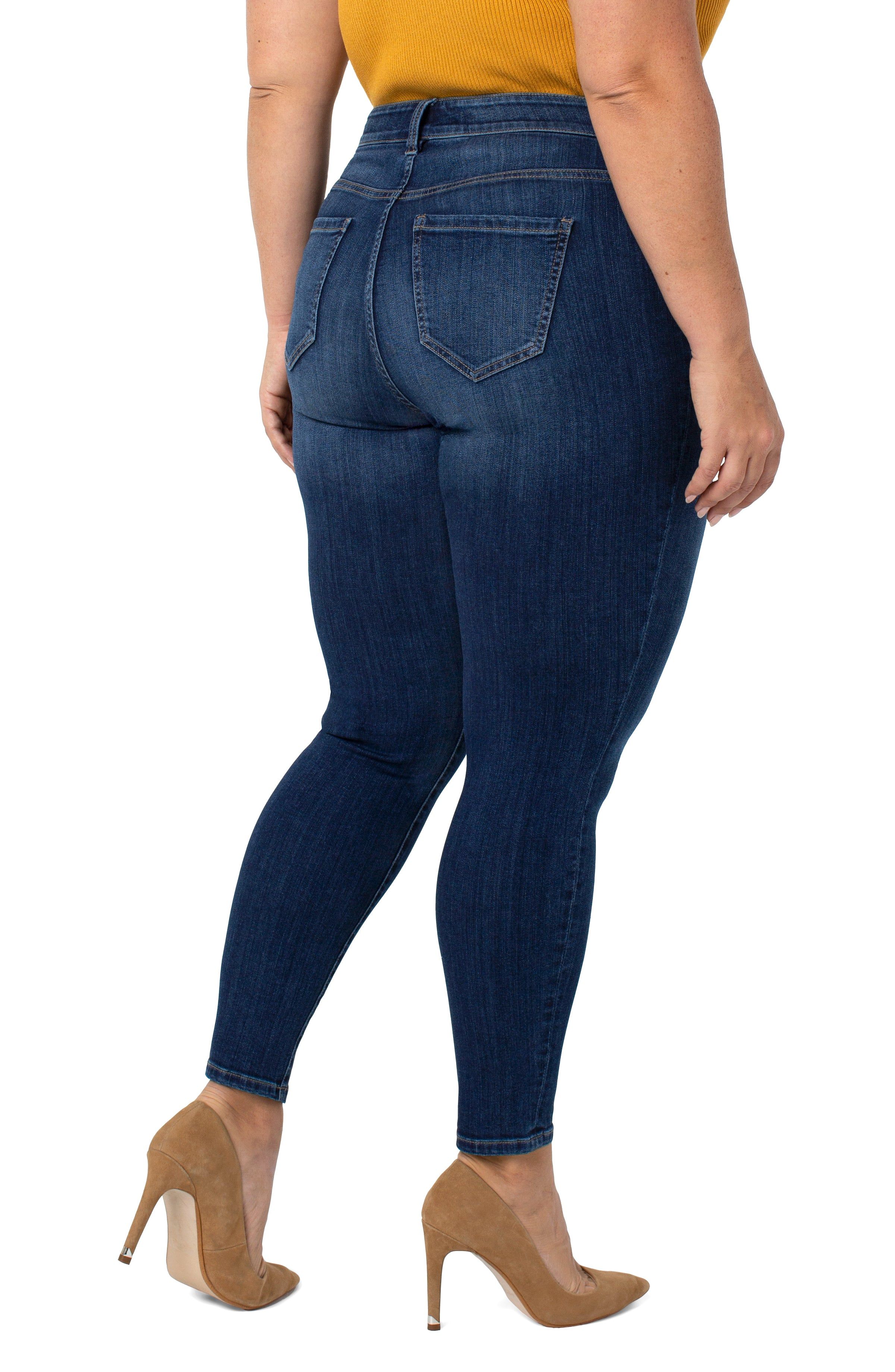 ABBY ANKLE SKINNY HIGH PERFORMANCE DENIM- PLUS sold by Liverpool Jeans Company product image thumbnail 4