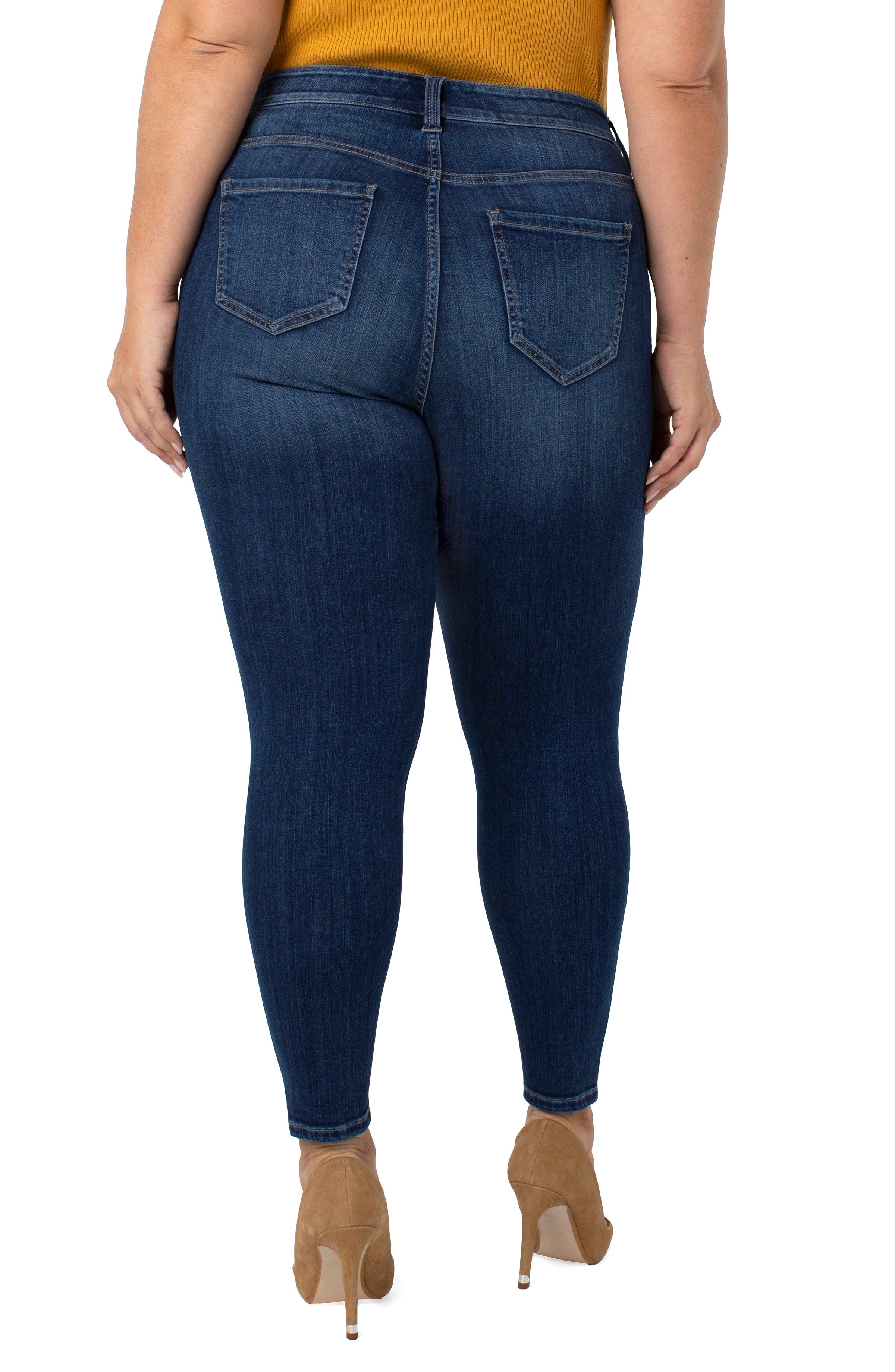 ABBY ANKLE SKINNY HIGH PERFORMANCE DENIM- PLUS sold by Liverpool Jeans Company product image thumbnail 3