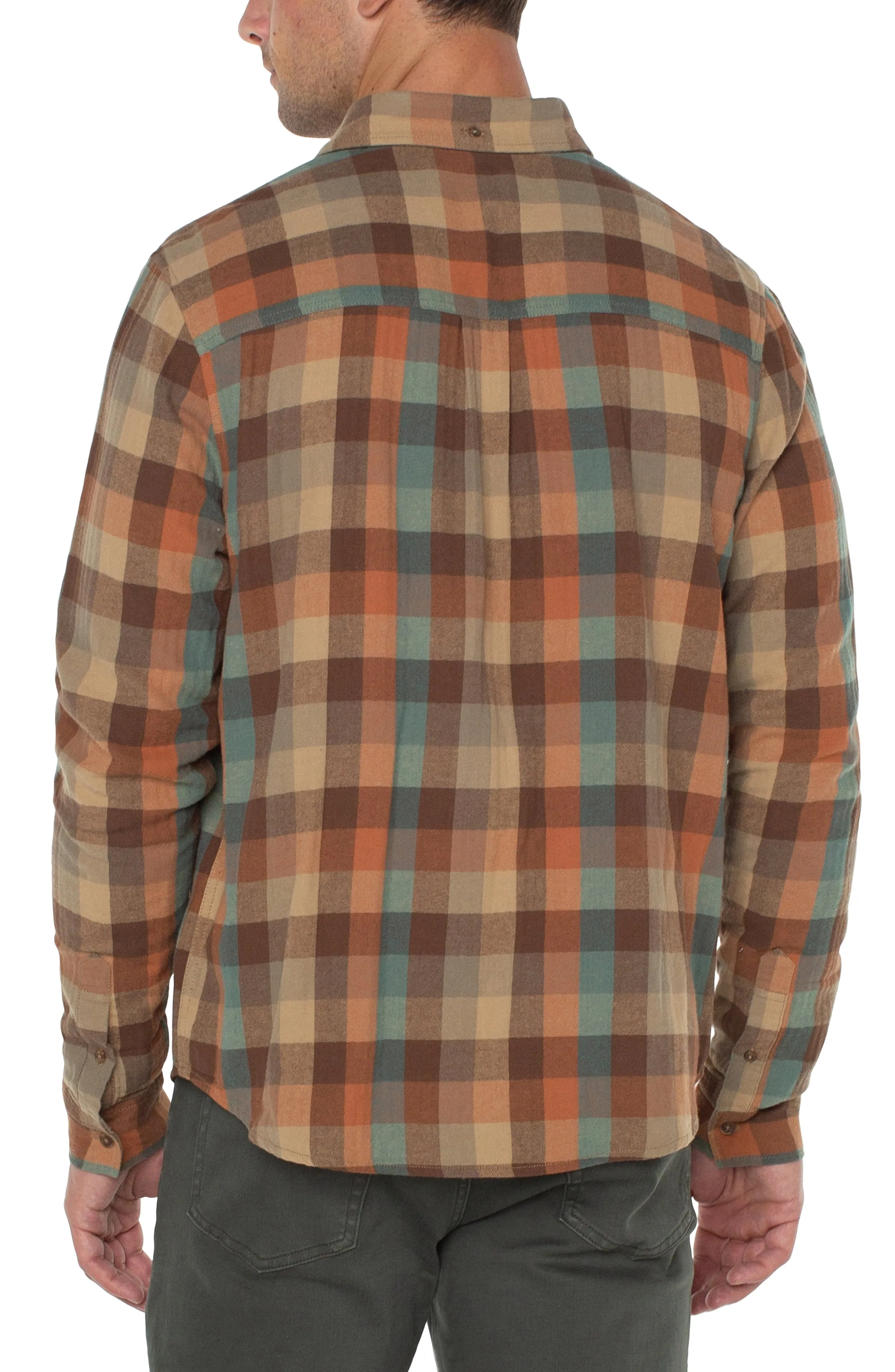 WOVEN BUTTON UP SHIRT sold by Liverpool Jeans Company product image thumbnail 2