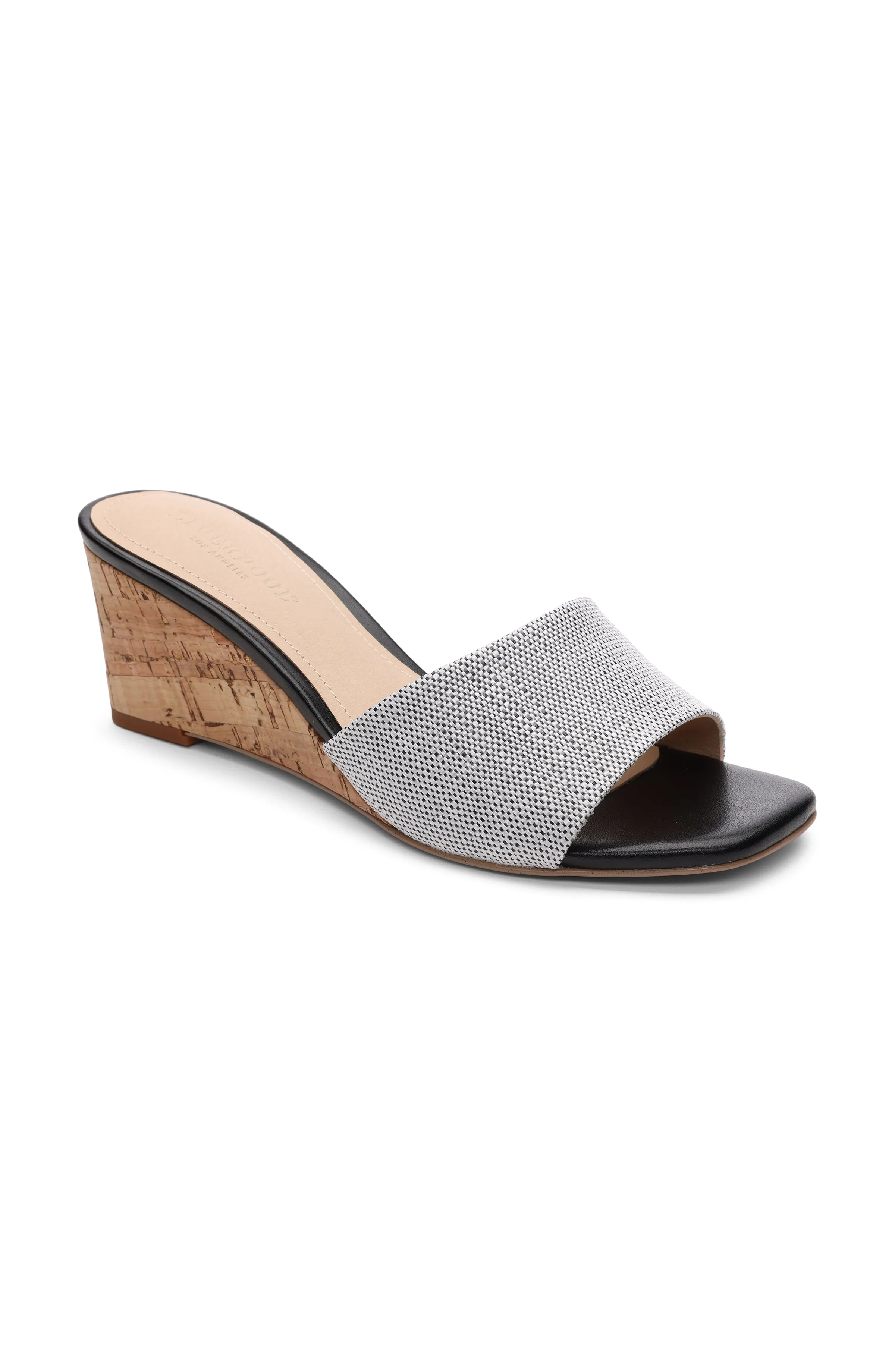 FLOWERS WEDGE MULE sold by Liverpool Jeans Company