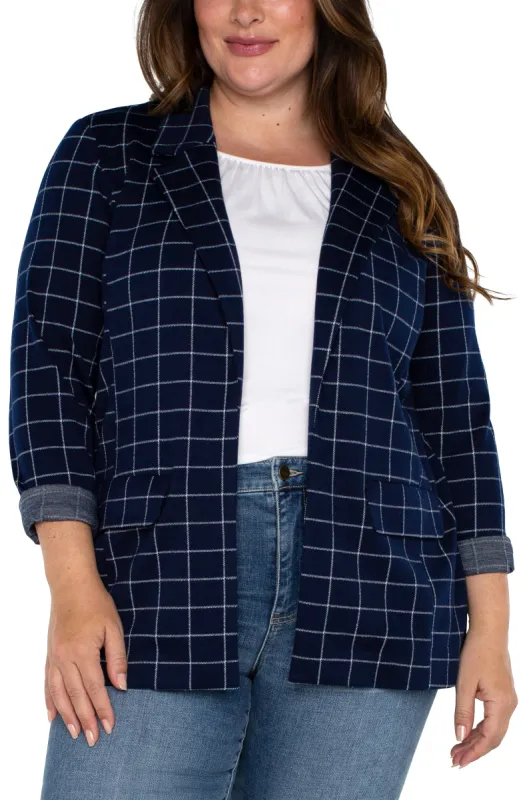BOYFRIEND BLAZER WITH PRINCESS DART sold by Liverpool Jeans Company