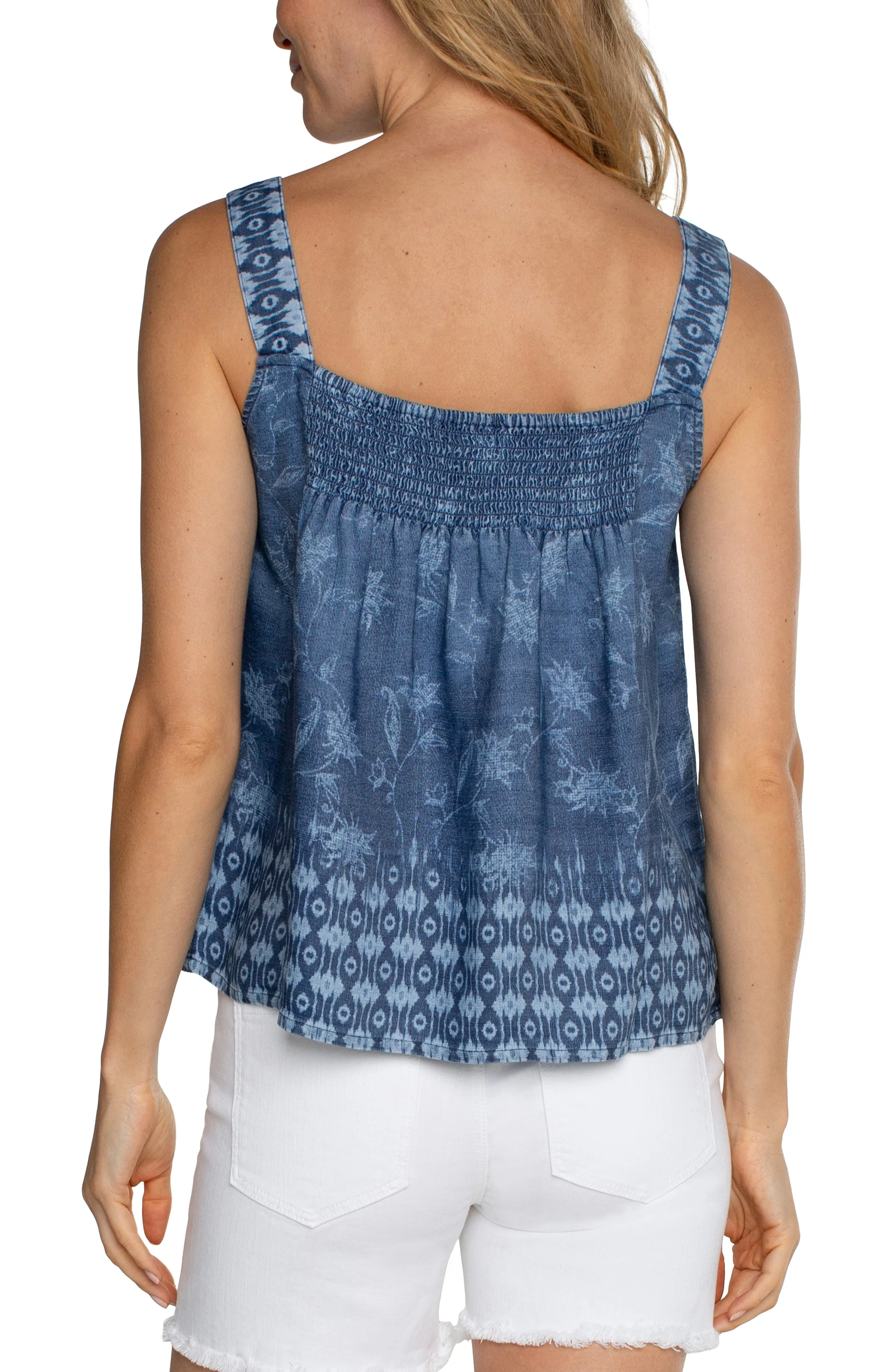 SLEEVELESS V-NECK TOP sold by Liverpool Jeans Company product image thumbnail 2