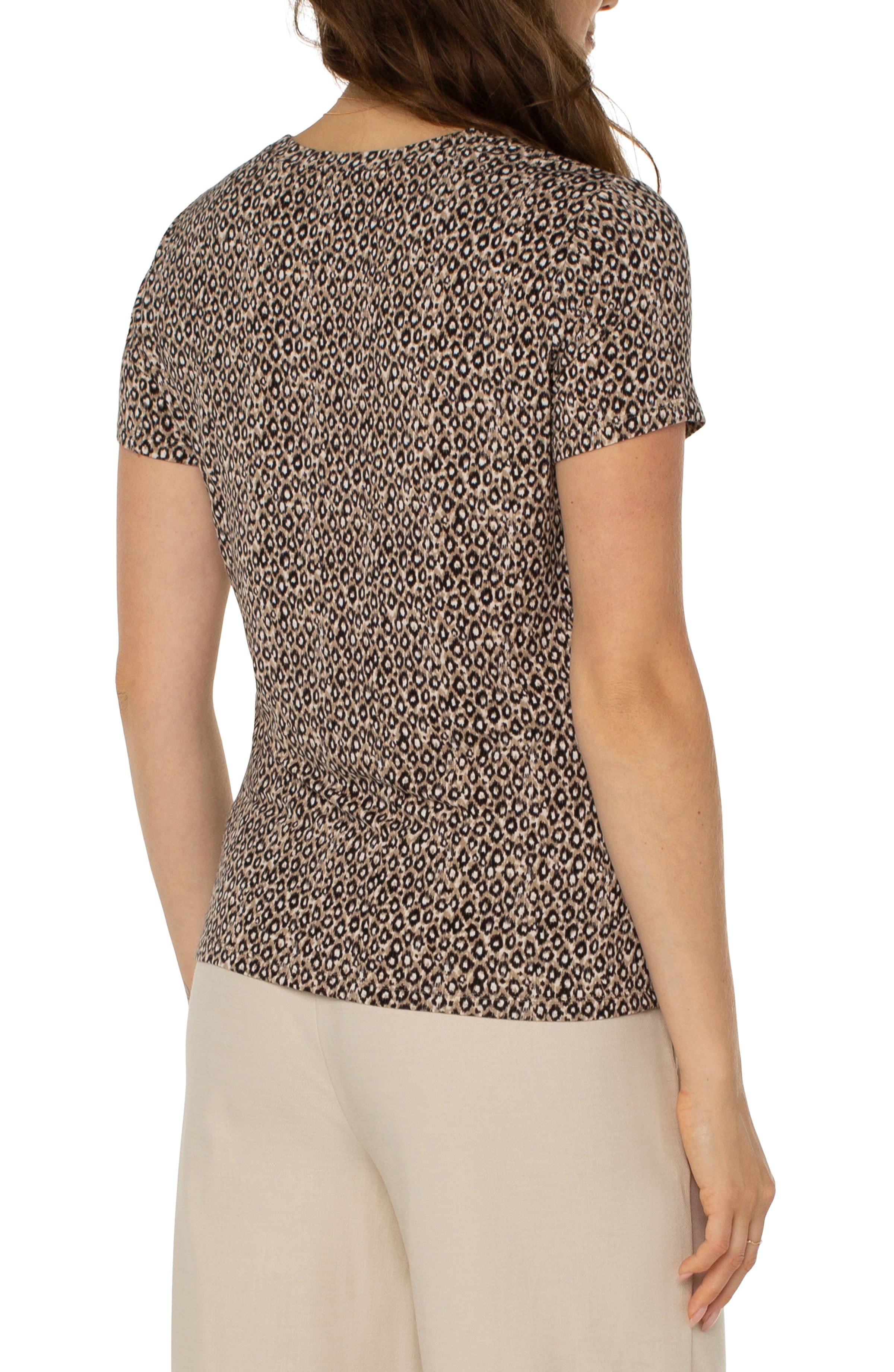 SLIM FIT CREW NECK KNIT TEE sold by Liverpool Jeans Company product image thumbnail 2