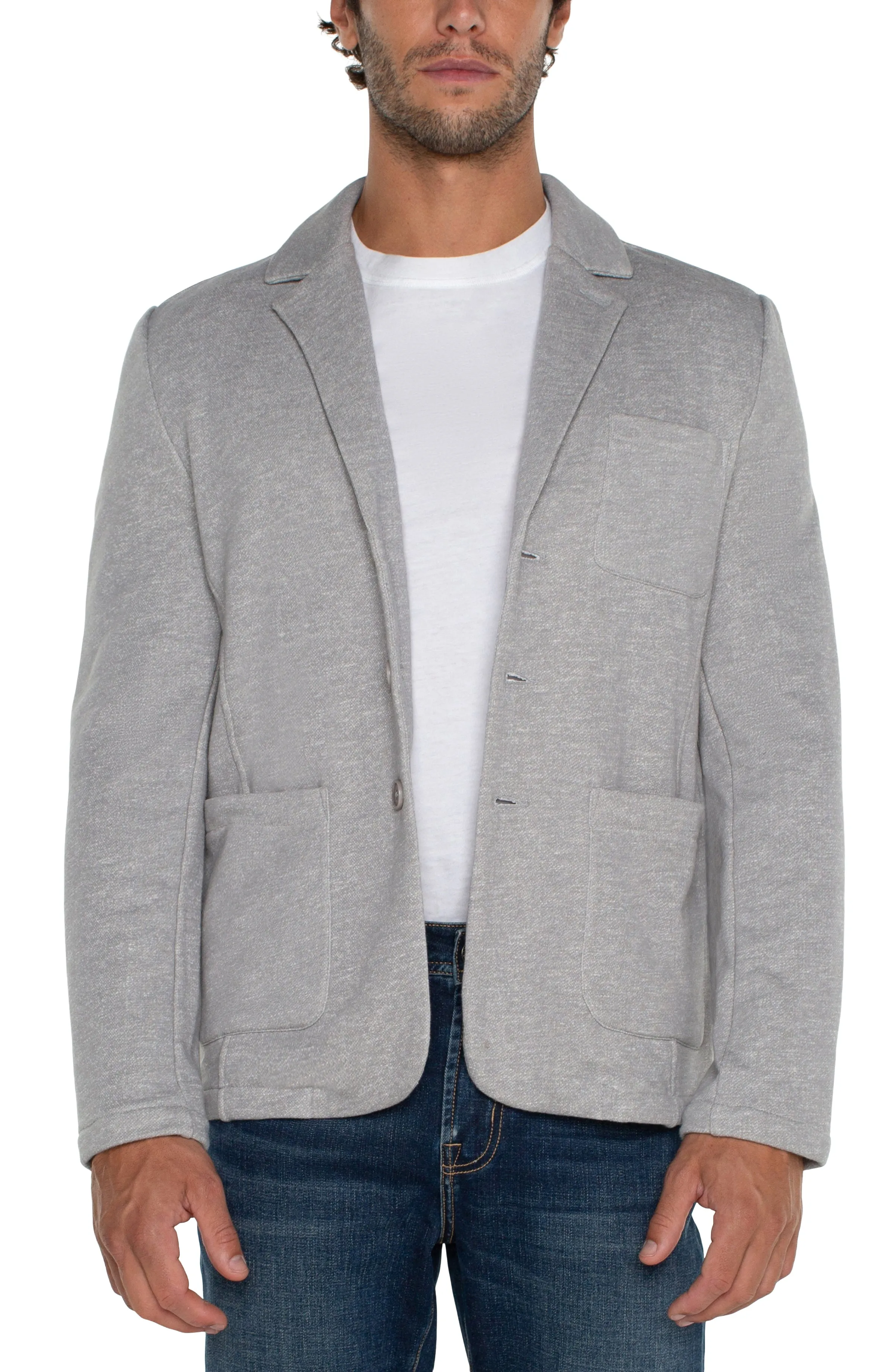 FRENCH TERRY BLAZER sold by Liverpool Jeans Company product image thumbnail 5
