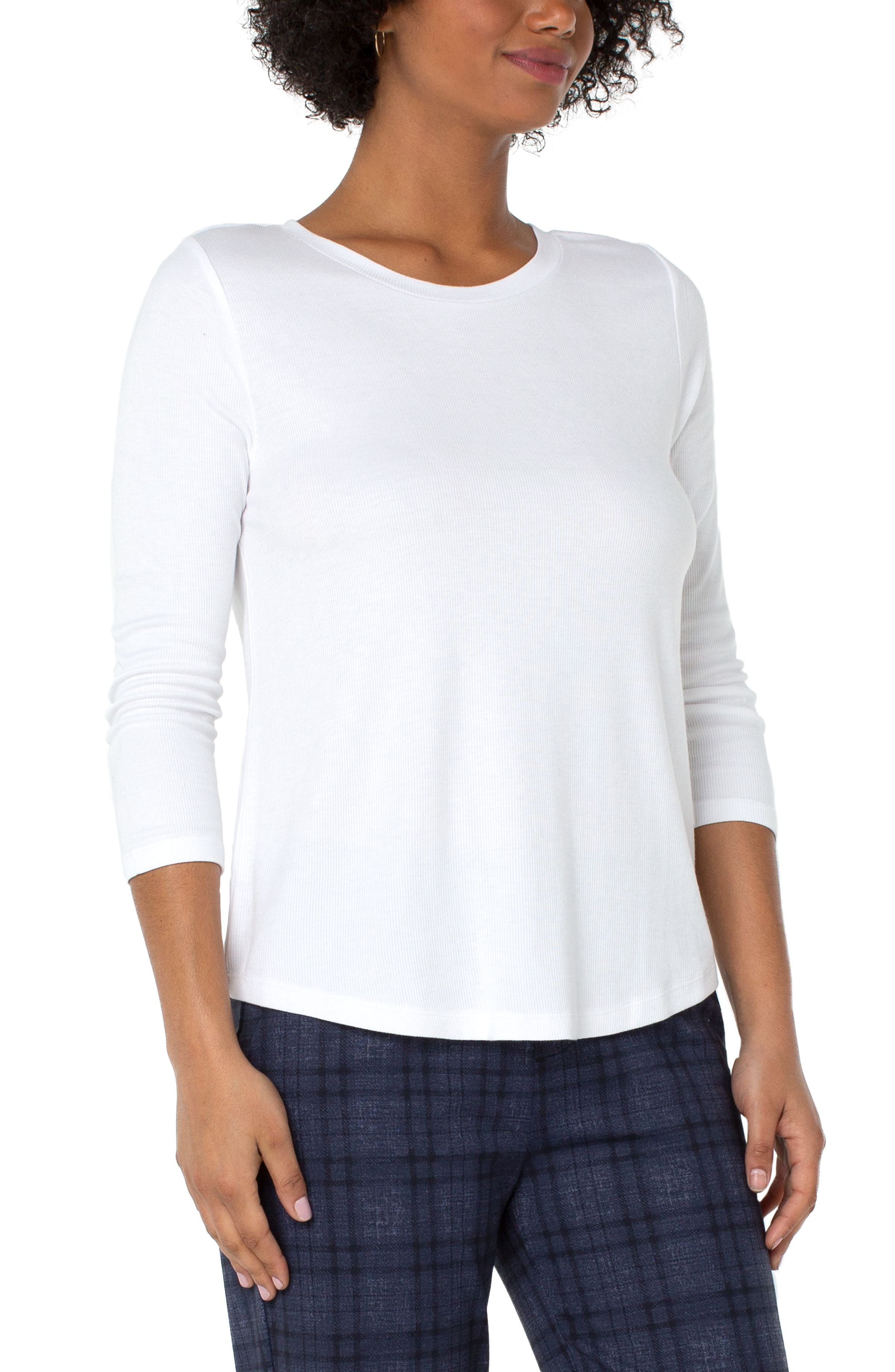 3/4 SLEEVE KNIT TEE sold by Liverpool Jeans Company