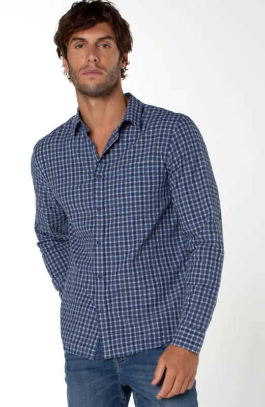 WOVEN BUTTON UP SHIRT sold by Liverpool Jeans Company