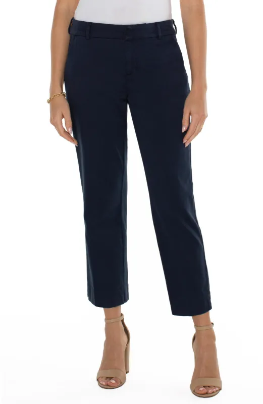 PETITE KELSEY TROUSER WITH SIDE SLIT sold by Liverpool Jeans Company