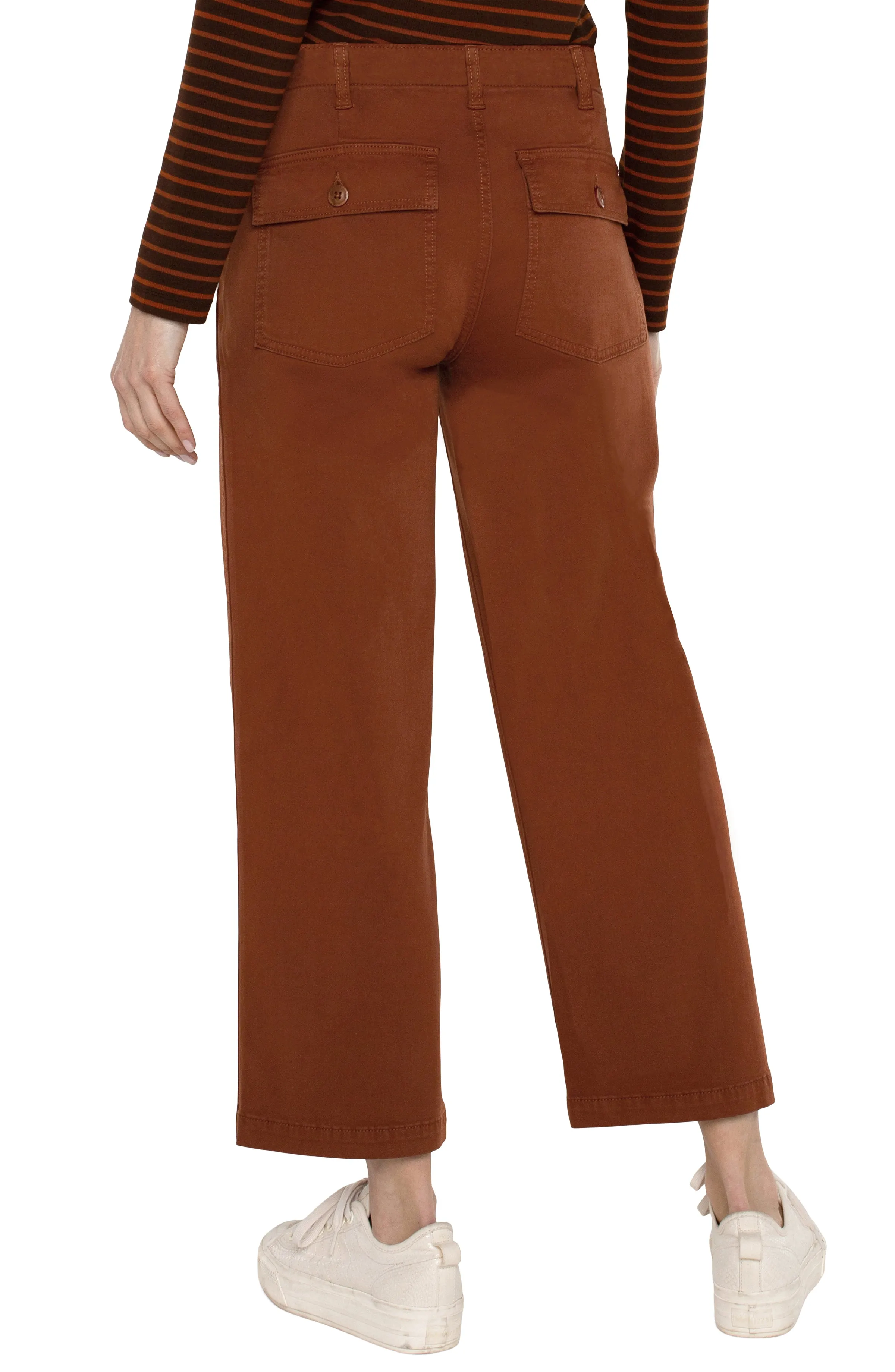 CARGO WIDE LEG CROP sold by Liverpool Jeans Company product image thumbnail 2