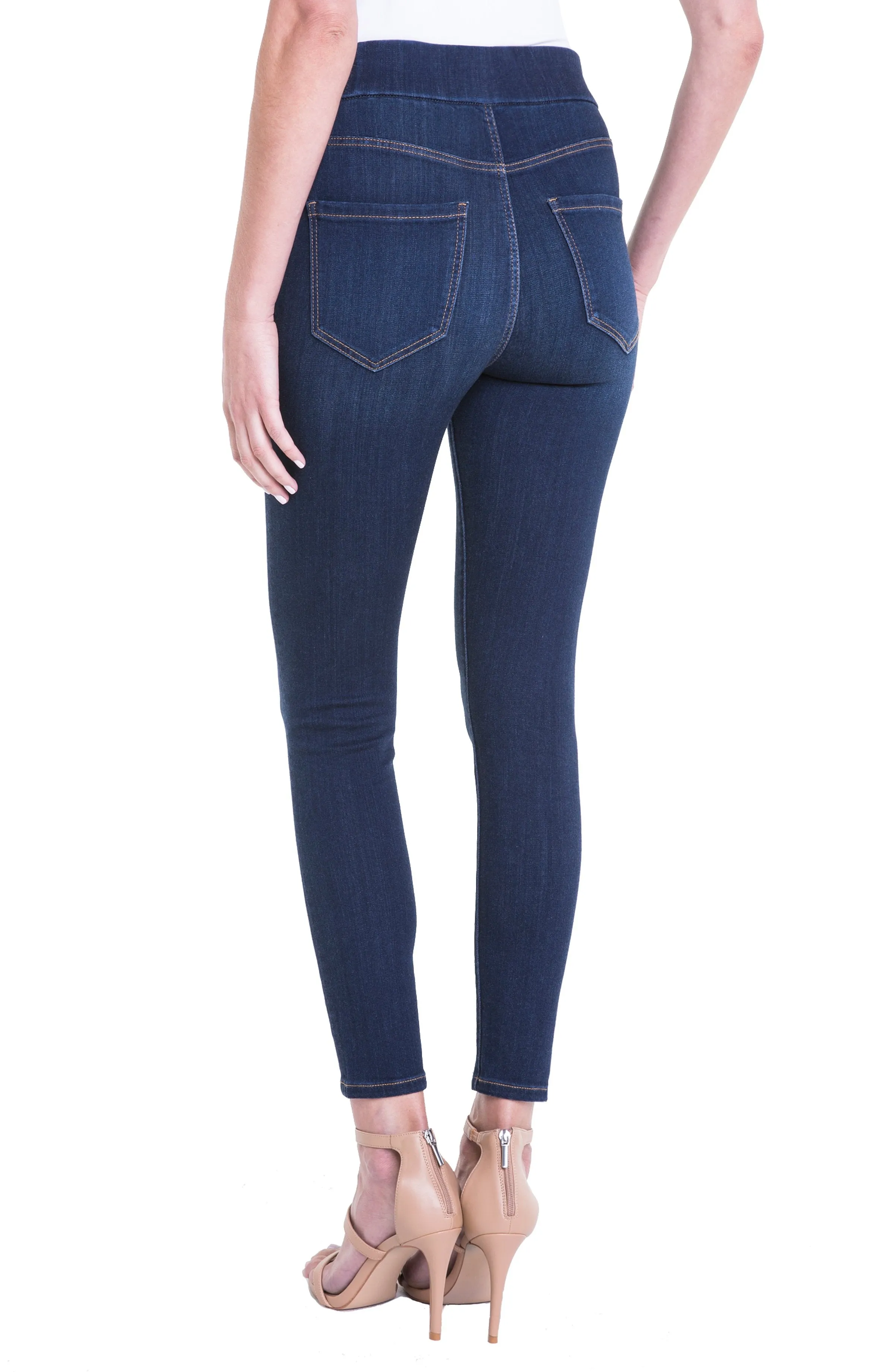 FARRAH HI-RISE PULL-ON ANKLE HIGH PERFORMANCE DENIM sold by Liverpool Jeans Company product image thumbnail 2