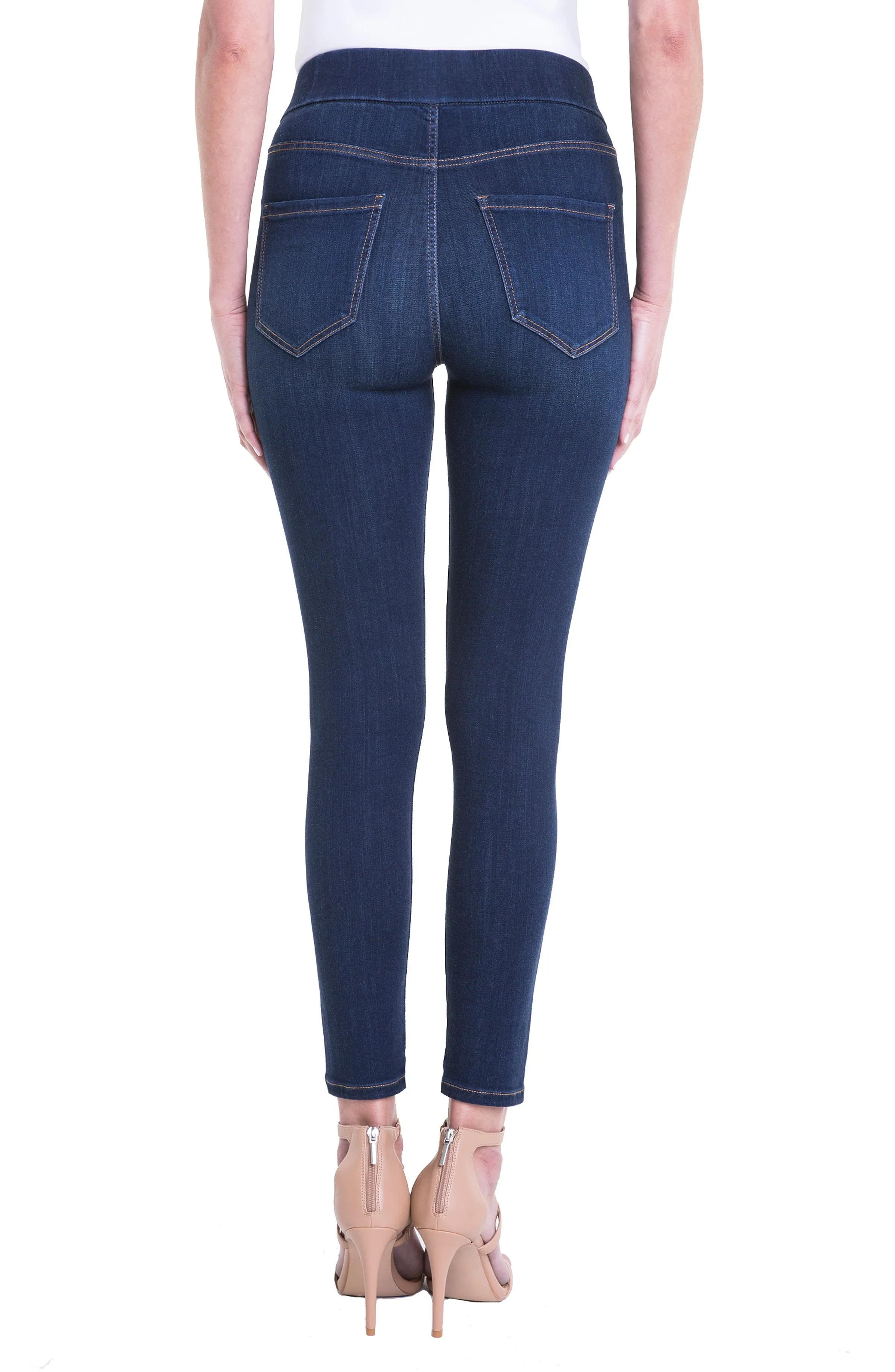 FARRAH HI-RISE PULL-ON ANKLE HIGH PERFORMANCE DENIM sold by Liverpool Jeans Company product image thumbnail 4