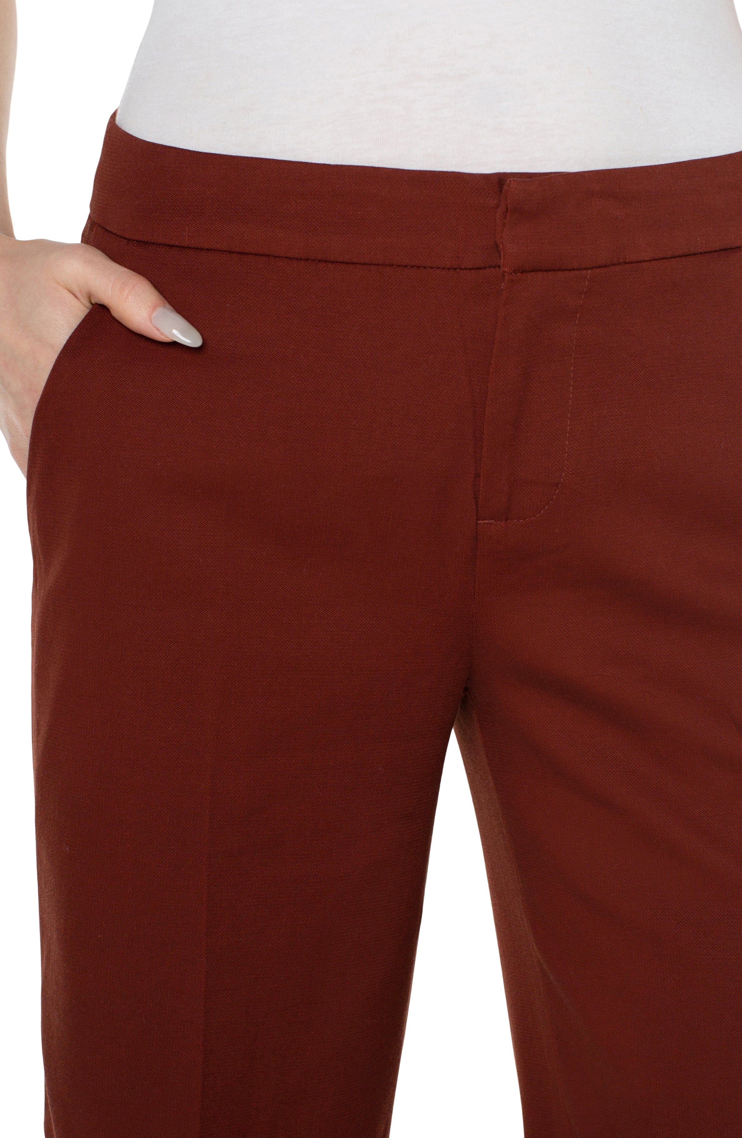 WIDE LEG ANKLE TROUSER sold by Liverpool Jeans Company product image thumbnail 4