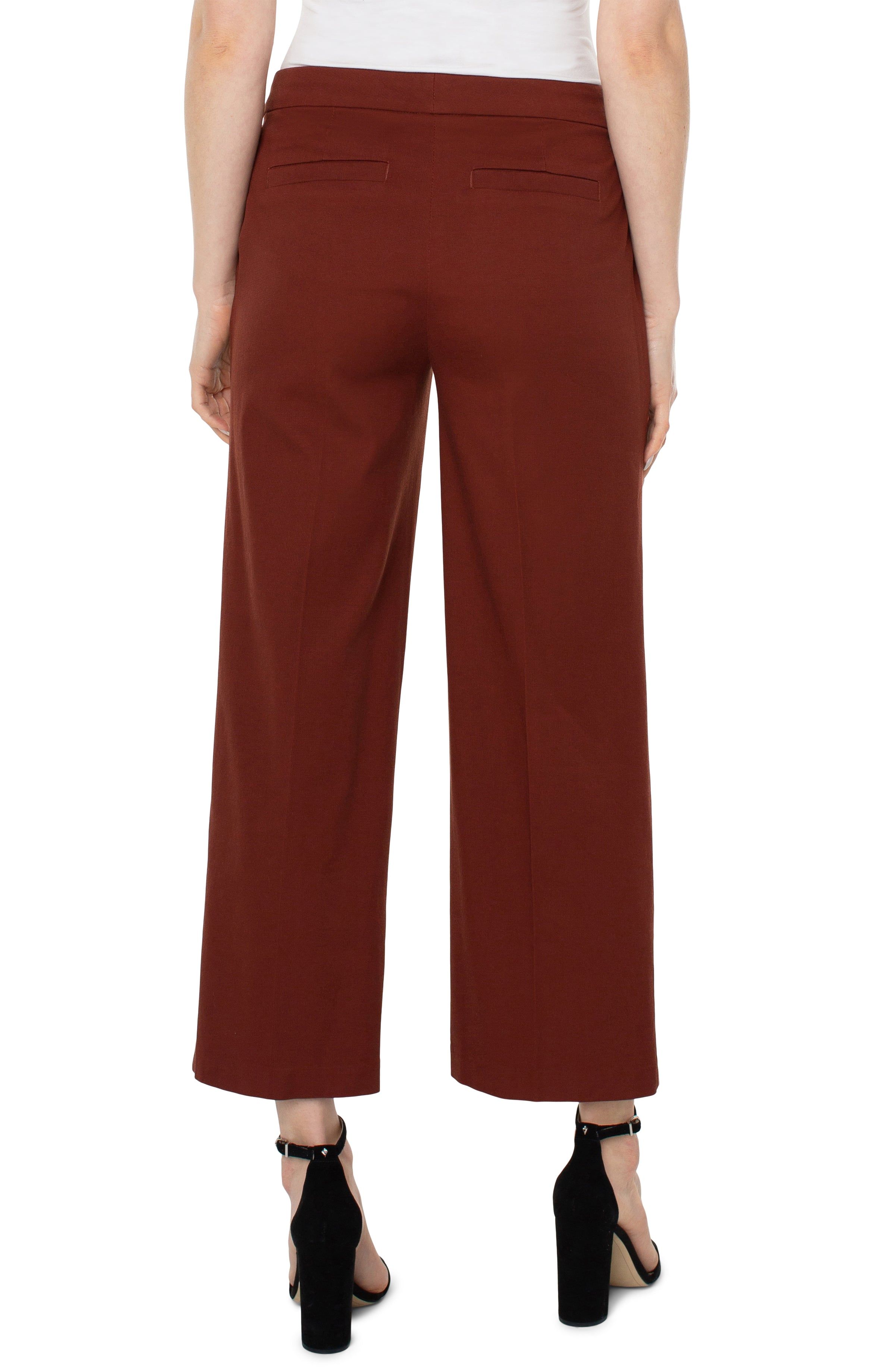 WIDE LEG ANKLE TROUSER sold by Liverpool Jeans Company product image thumbnail 2