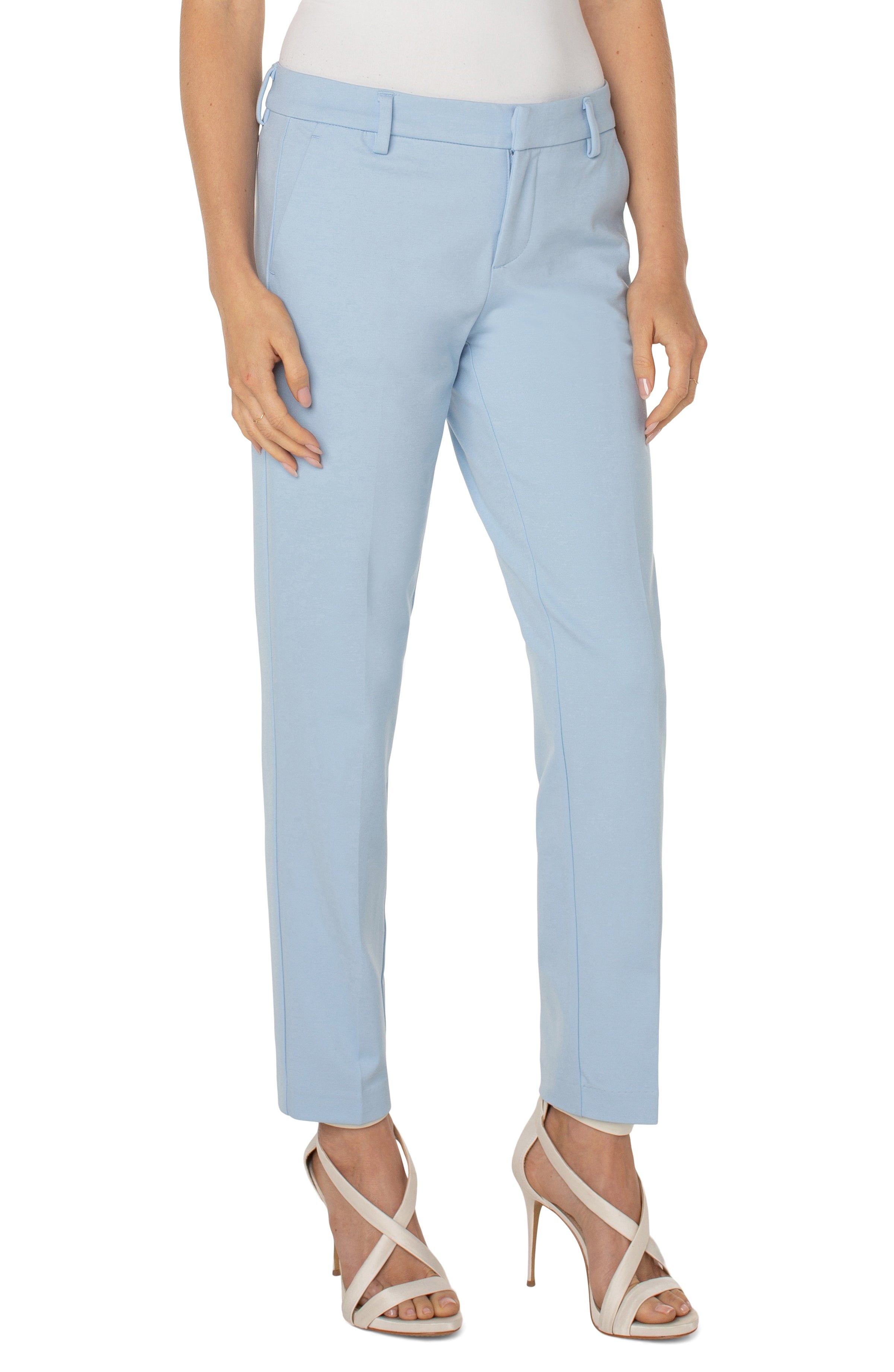 KELSEY KNIT TROUSER SUPER STRETCH PONTE sold by Liverpool Jeans Company product image thumbnail 3