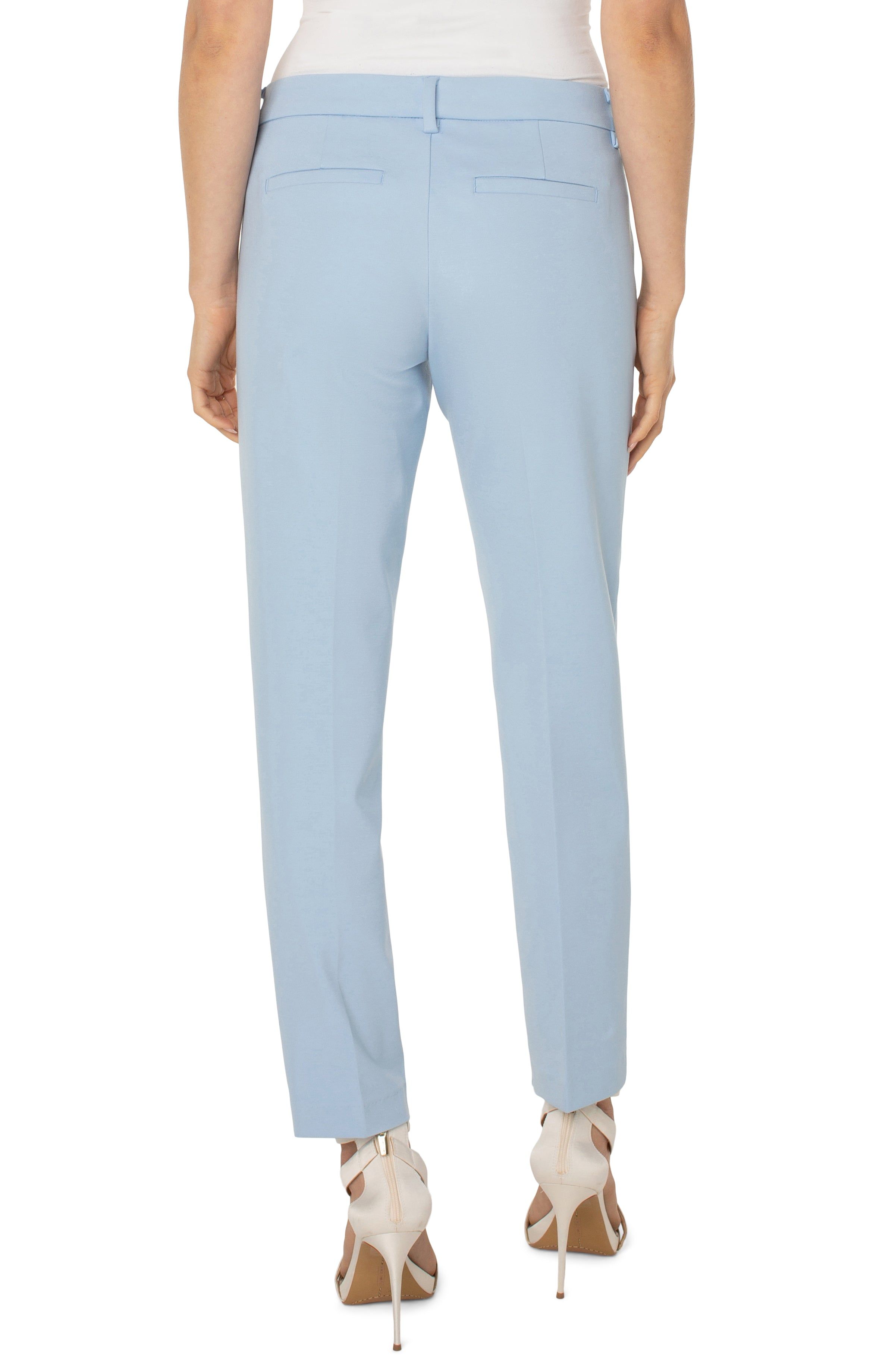 KELSEY KNIT TROUSER SUPER STRETCH PONTE sold by Liverpool Jeans Company product image thumbnail 2