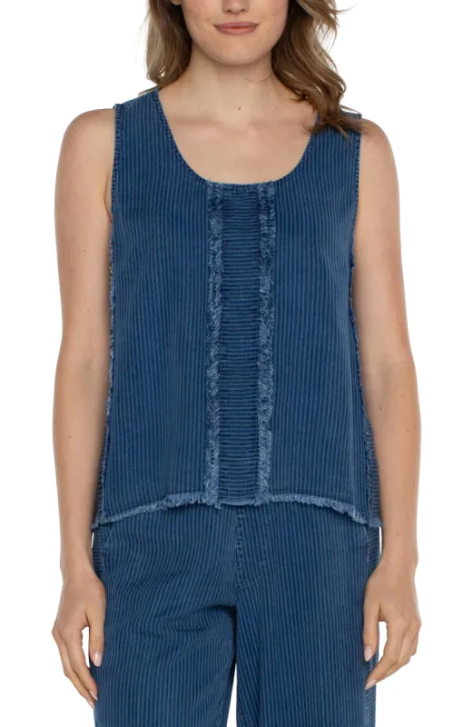SLEEVELESS SCOOP NECK sold by Liverpool Jeans Company