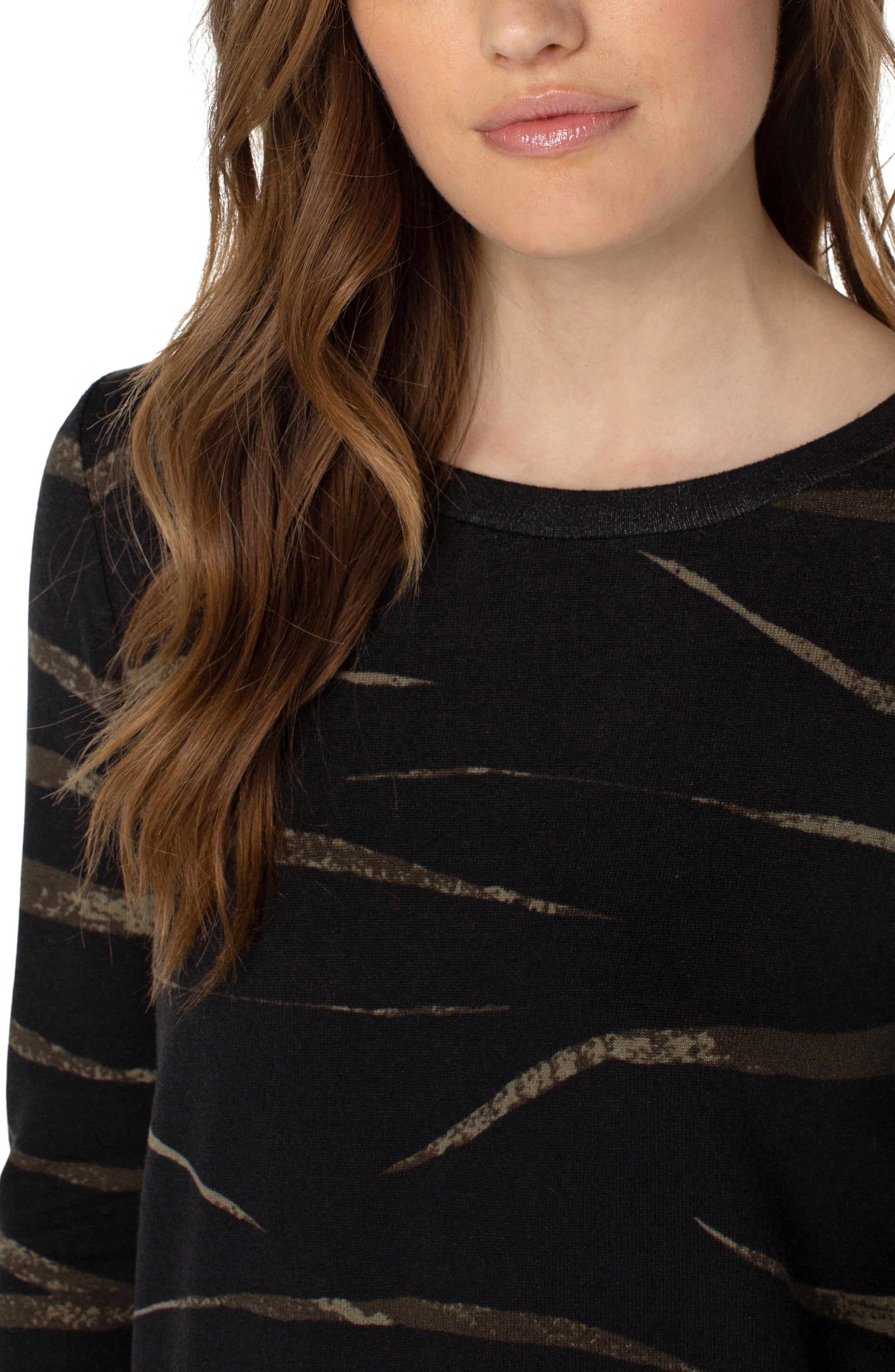 3/4 SLEEVE KNIT TEE sold by Liverpool Jeans Company product image thumbnail 2