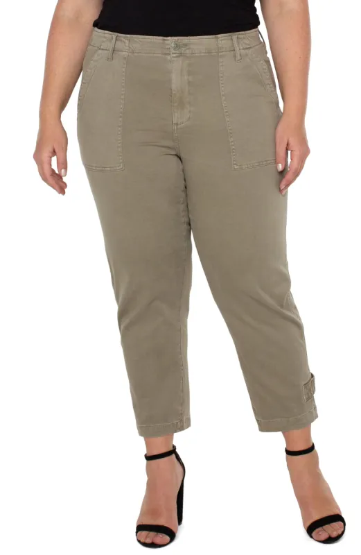 UTILITY CARGO PANT WITH CINCHED LEG sold by Liverpool Jeans Company
