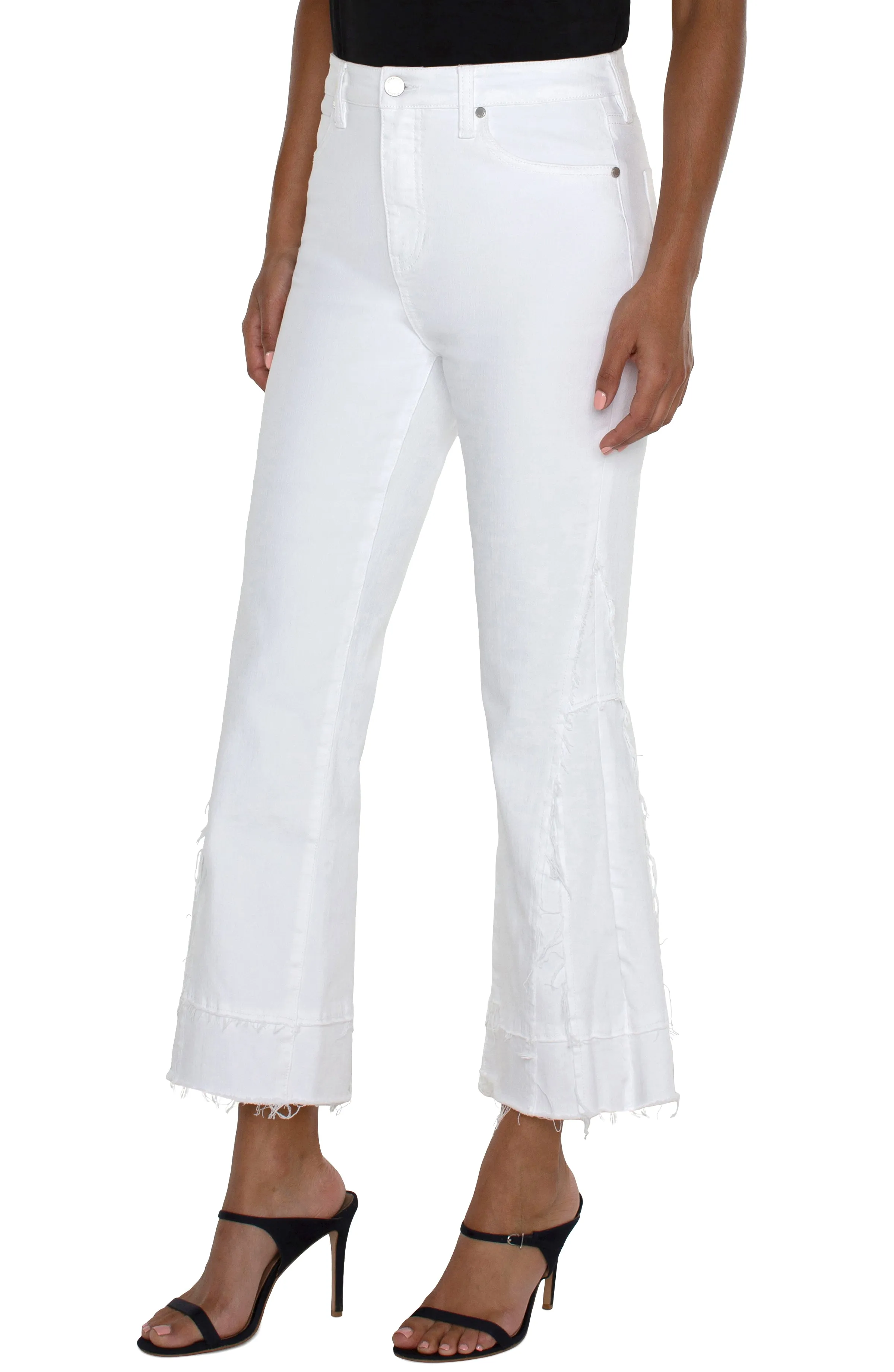 HANNAH HI-RISE ECO CROP FLARE sold by Liverpool Jeans Company product image thumbnail 4