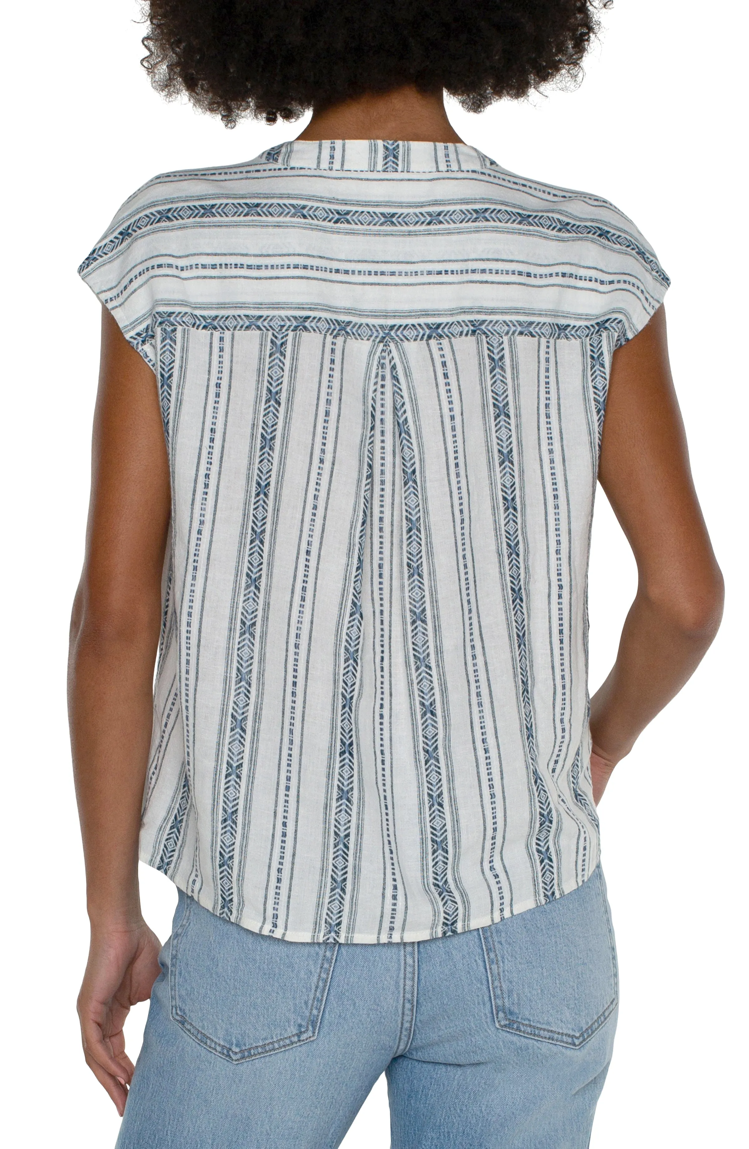 WOVEN DOLMAN TOP sold by Liverpool Jeans Company product image thumbnail 3