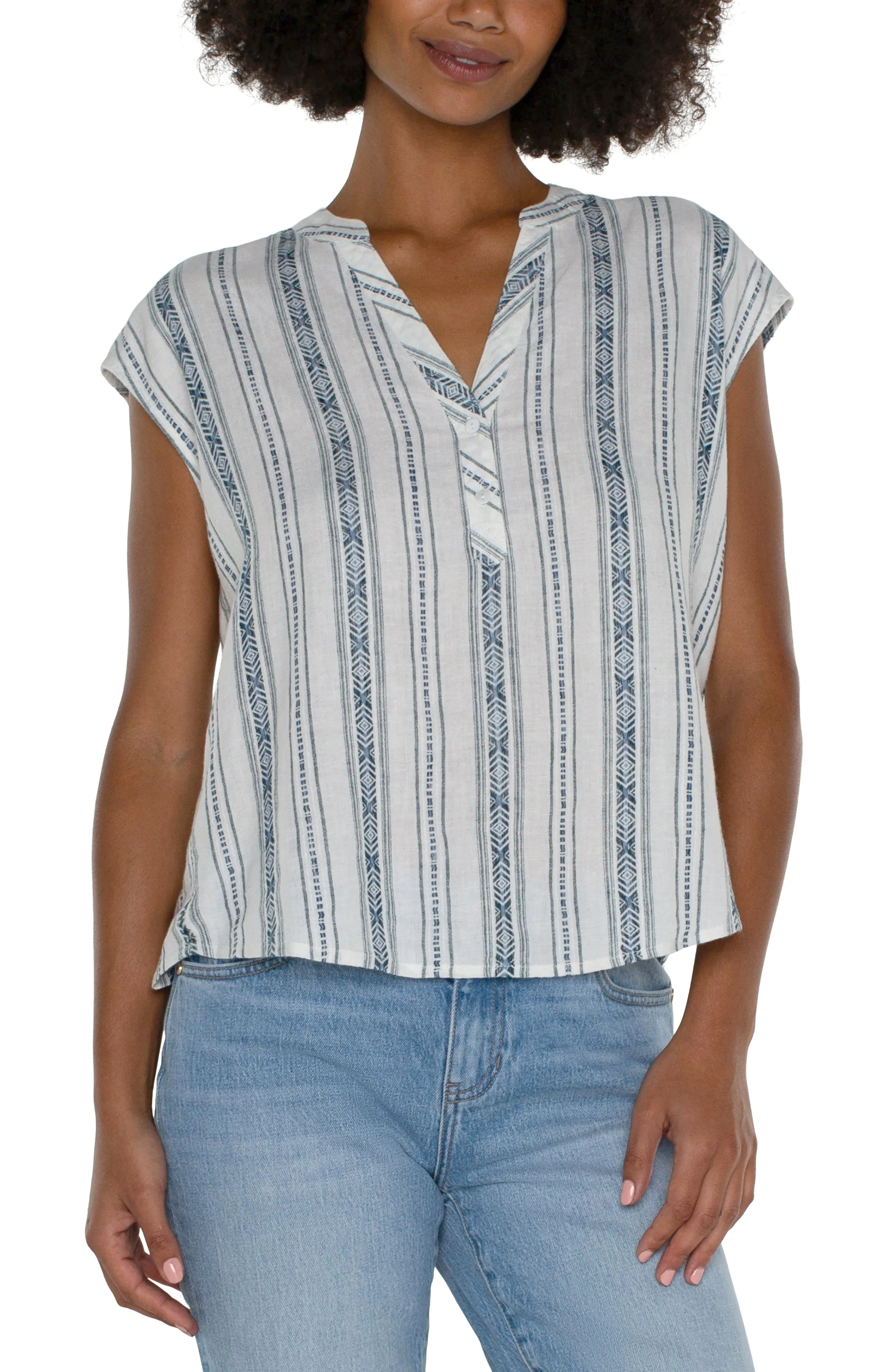 WOVEN DOLMAN TOP sold by Liverpool Jeans Company