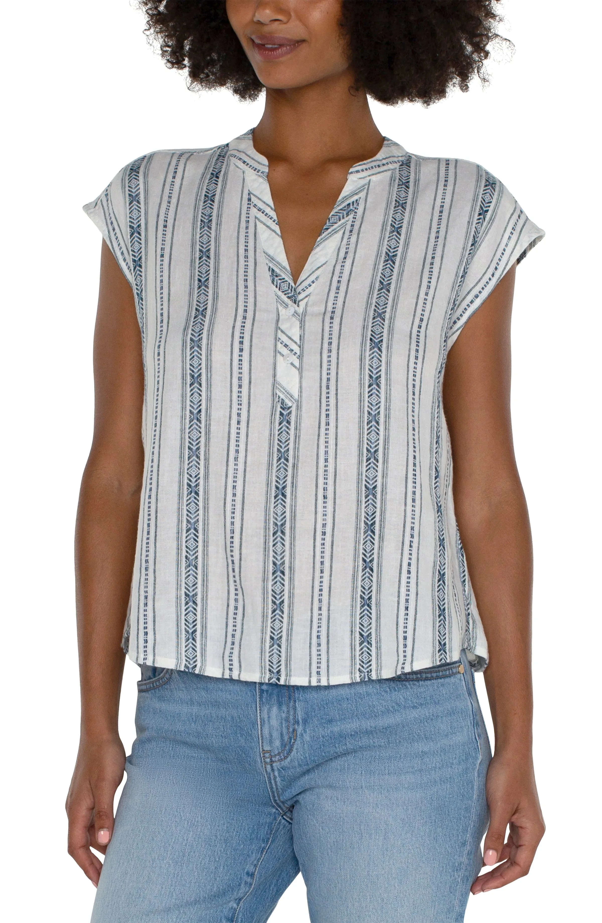 WOVEN DOLMAN TOP sold by Liverpool Jeans Company product image thumbnail 4