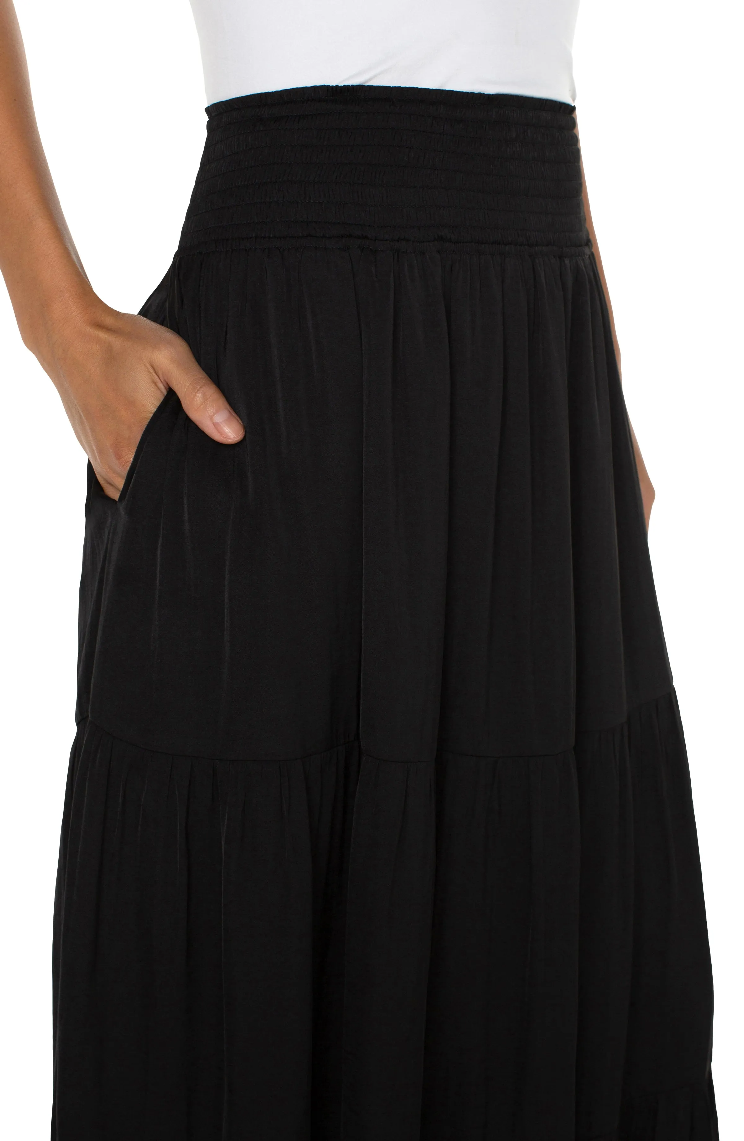 WOVEN MAXI SKIRT sold by Liverpool Jeans Company product image thumbnail 3