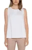 A-LINE SLEEVELESS KNIT TOP sold by Liverpool Jeans Company