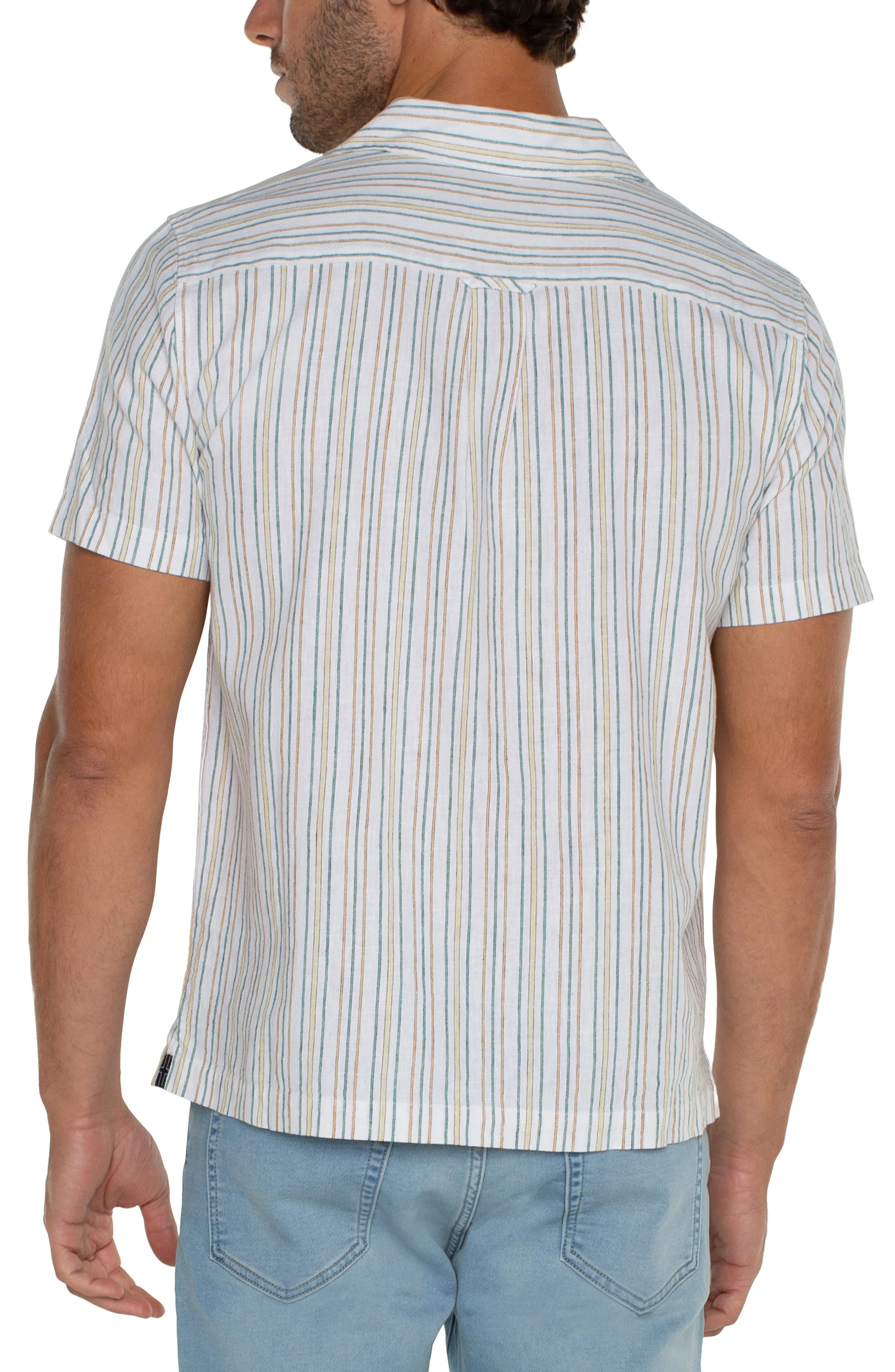 SHORT SLEEVE CAMP SHIRT sold by Liverpool Jeans Company product image thumbnail 2
