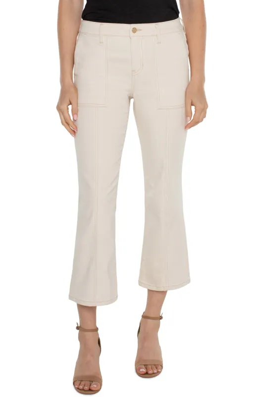 HANNAH CROP ECO FLARE sold by Liverpool Jeans Company