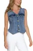 ECO TRUCKER VEST sold by Liverpool Jeans Company