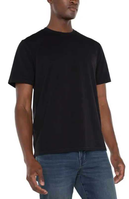 SHORT SLEEVE CREW NECK TEE sold by Liverpool Jeans Company