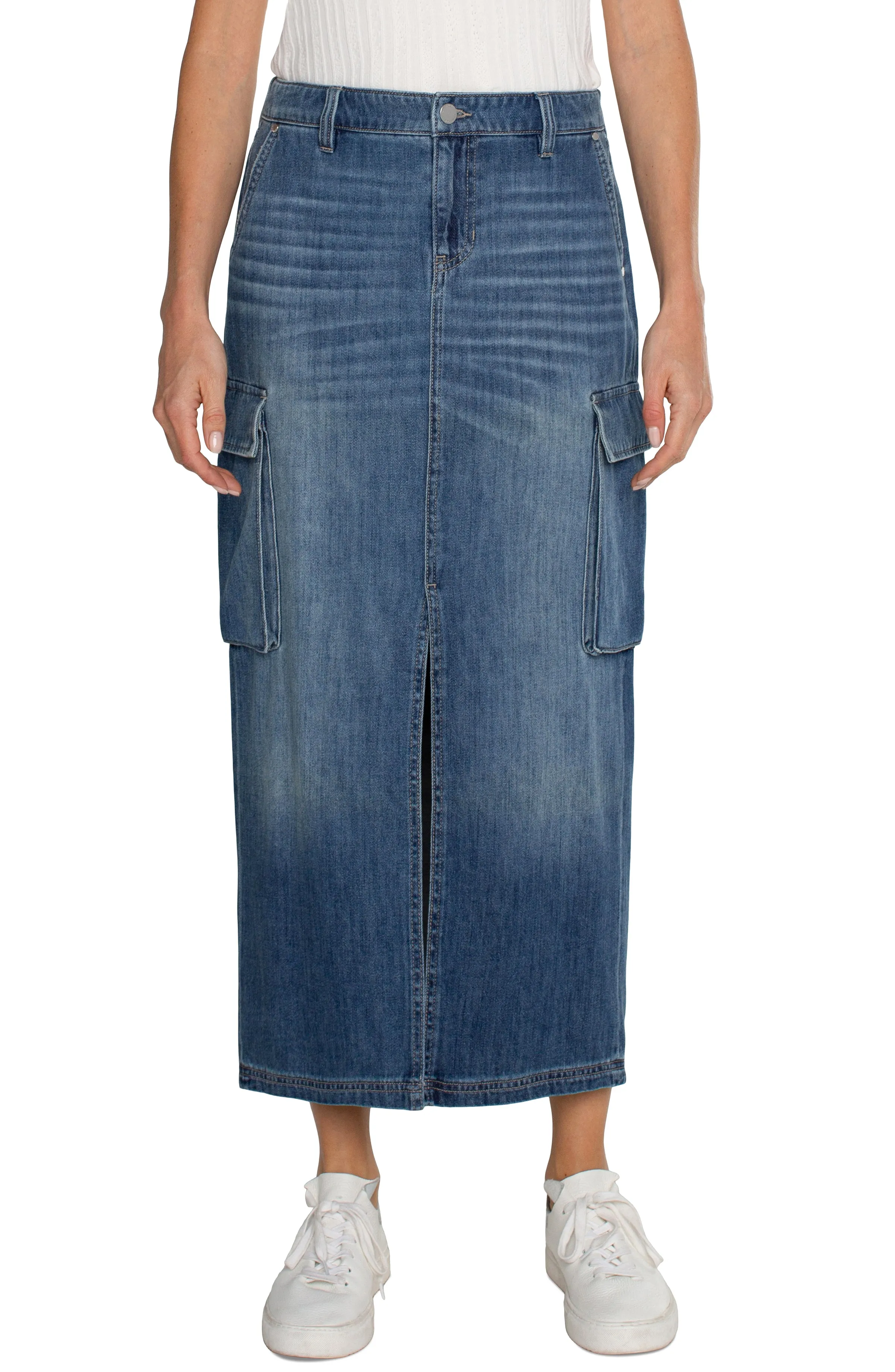 MAXI ECO CARGO SKIRT sold by Liverpool Jeans Company product image thumbnail 2