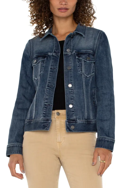 PETITE CLASSIC JEAN JACKET sold by Liverpool Jeans Company