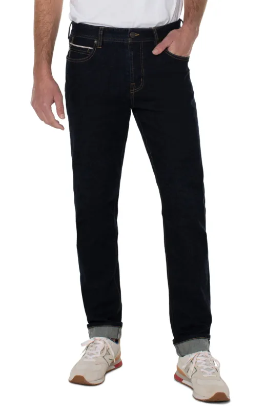 KINGSTON MODERN STRAIGHT STRETCH SELVEDGE CUFF ECO sold by Liverpool Jeans Company