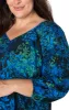 3/4 SLEEVE SWEETHEART NECK WOVEN BLOUSE sold by Liverpool Jeans Company