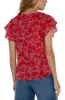 DOUBLE LAYER FLUTTER SLEEVE BLOUSE sold by Liverpool Jeans Company