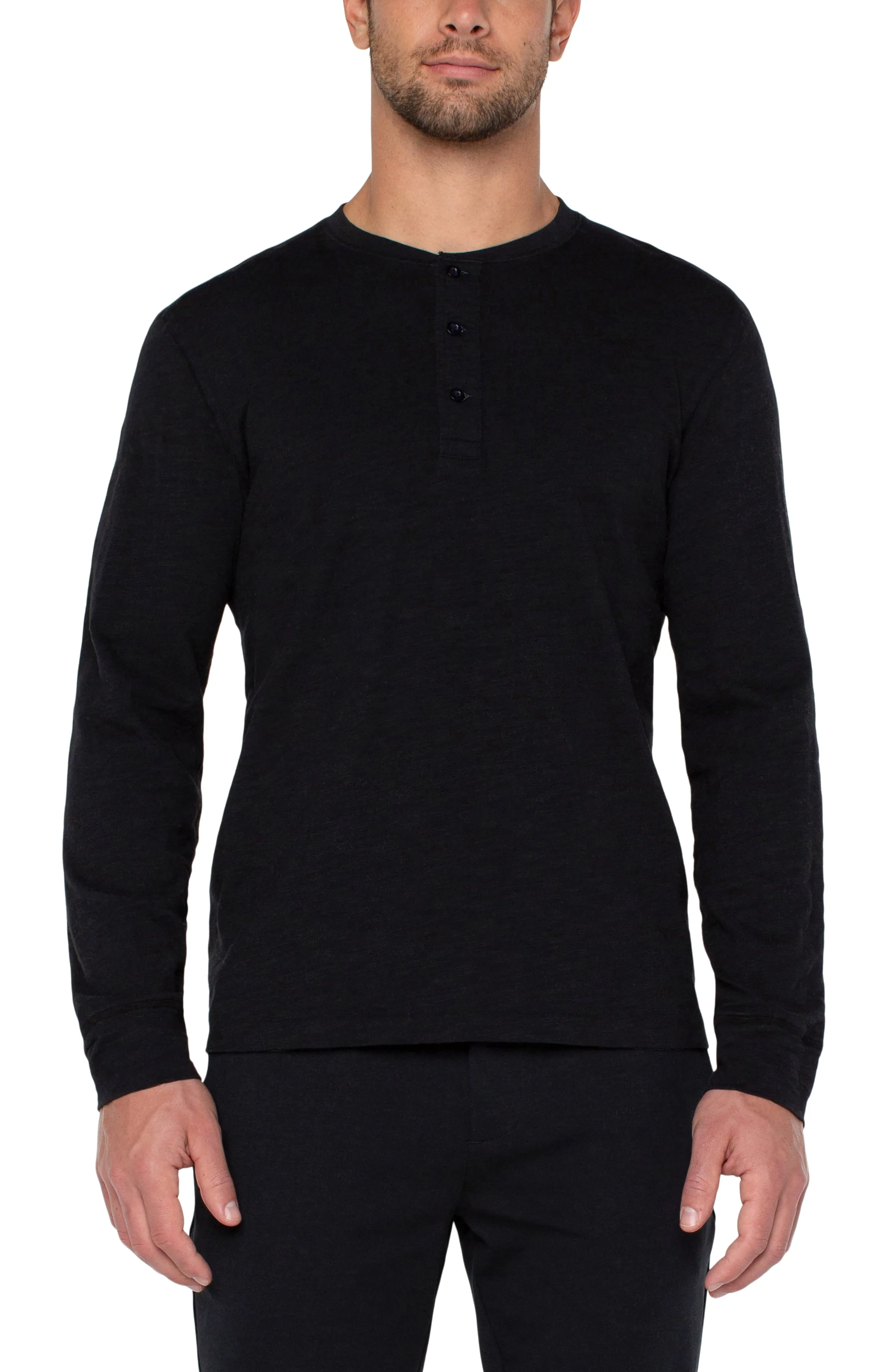 SLUB HENLEY sold by Liverpool Jeans Company product image thumbnail 3