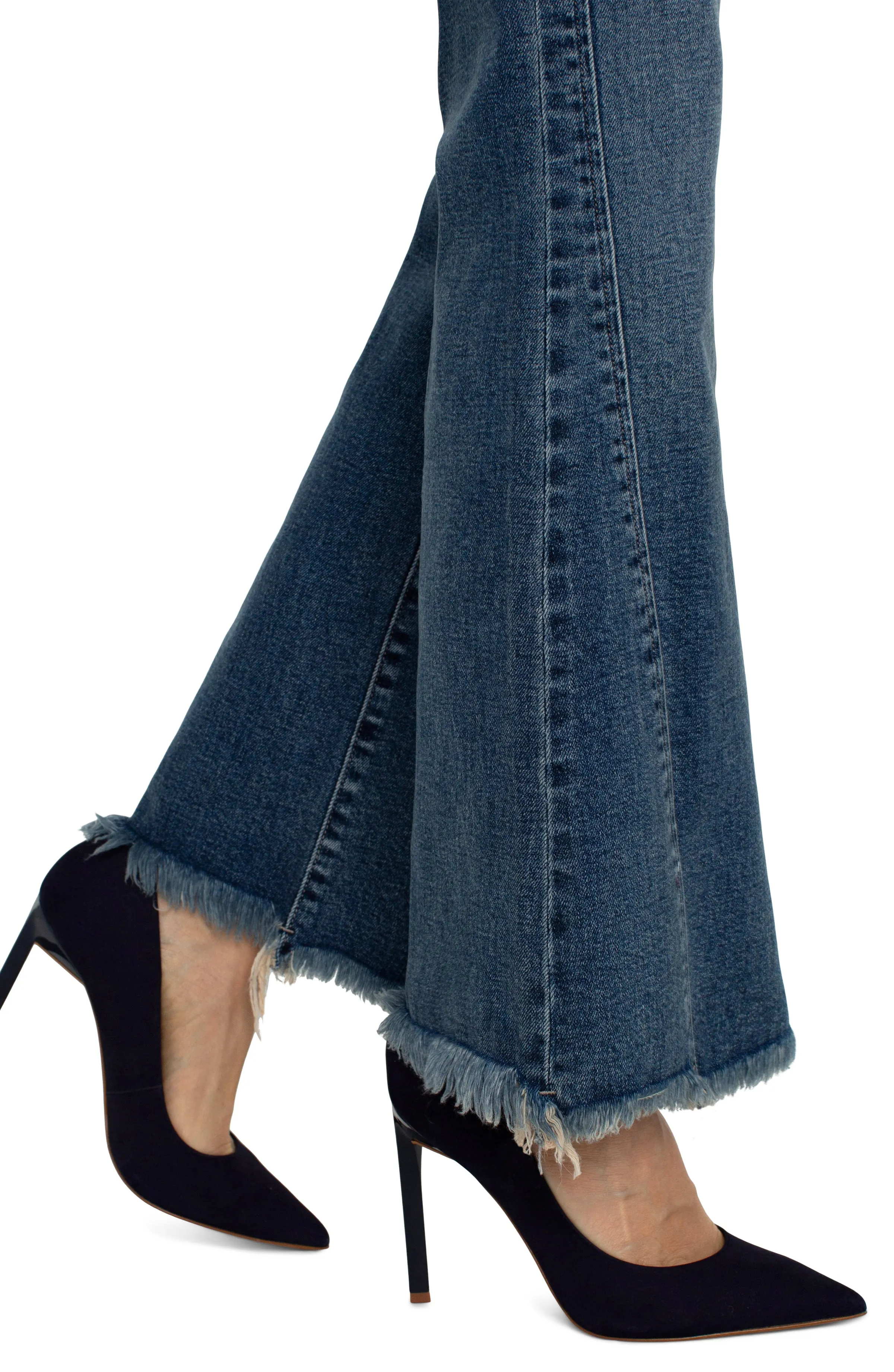 HANNAH FLARE WITH FRONT SEAMING - ECO sold by Liverpool Jeans Company product image thumbnail 4