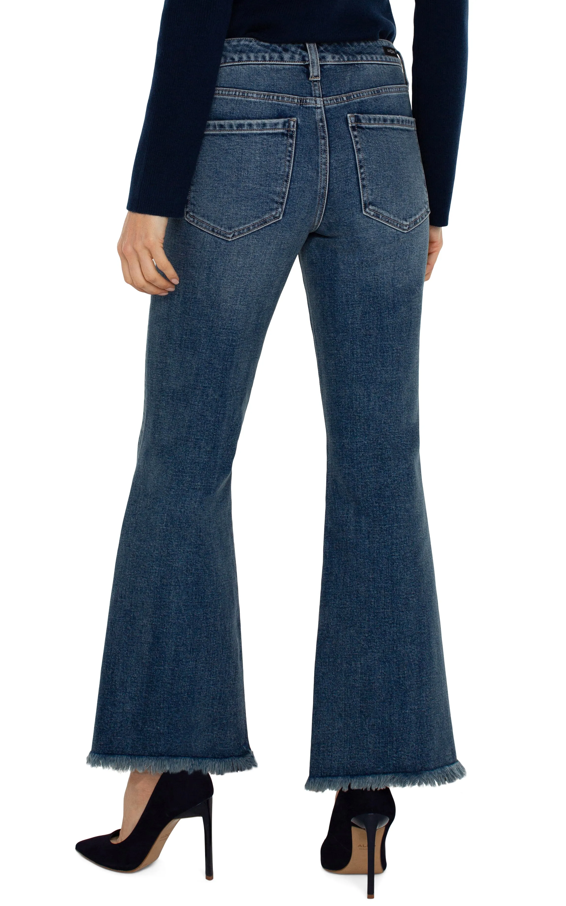 HANNAH FLARE WITH FRONT SEAMING - ECO sold by Liverpool Jeans Company product image thumbnail 2