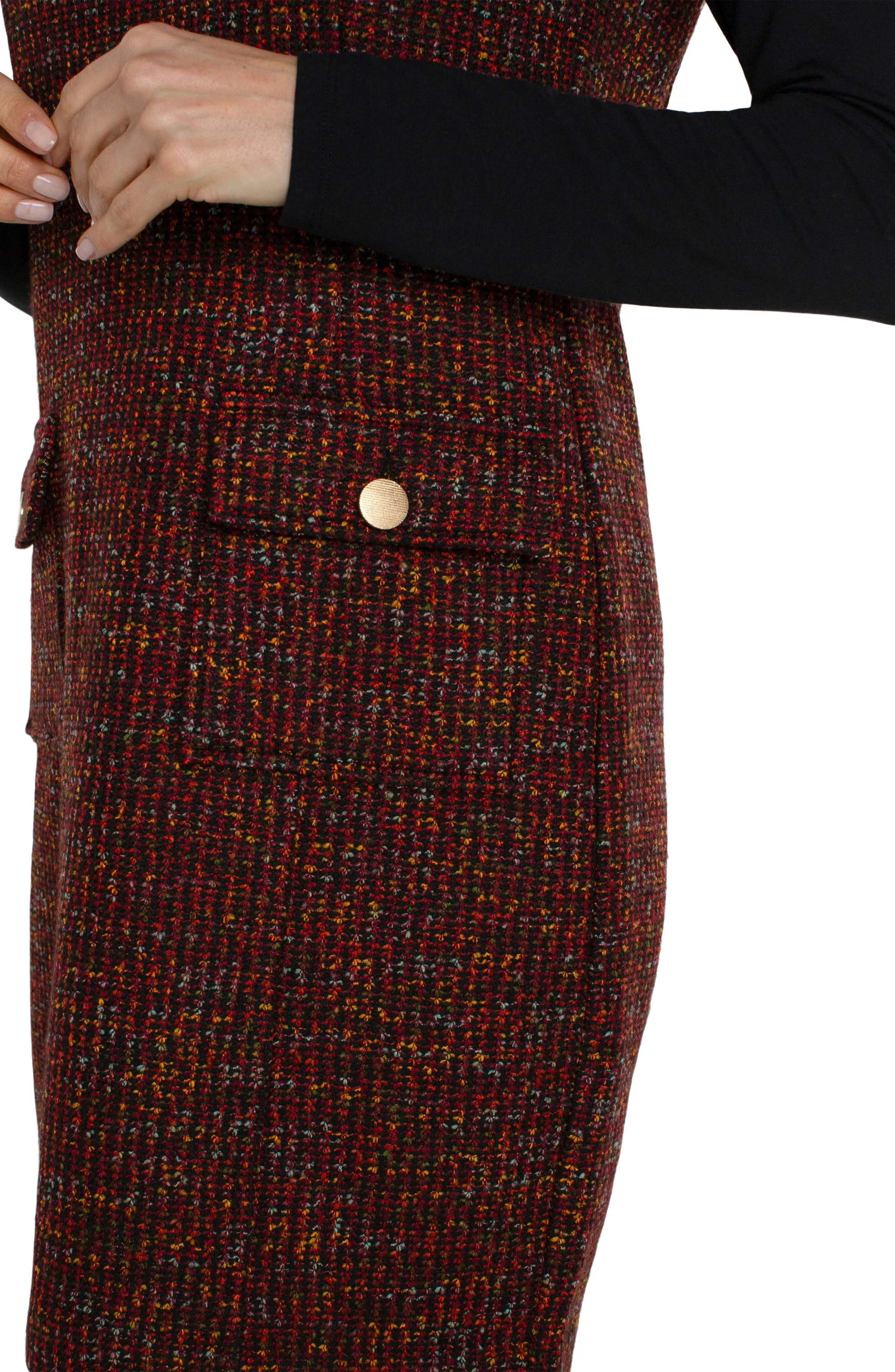 SLEEVELESS SHIFT DRESS sold by Liverpool Jeans Company product image thumbnail 3