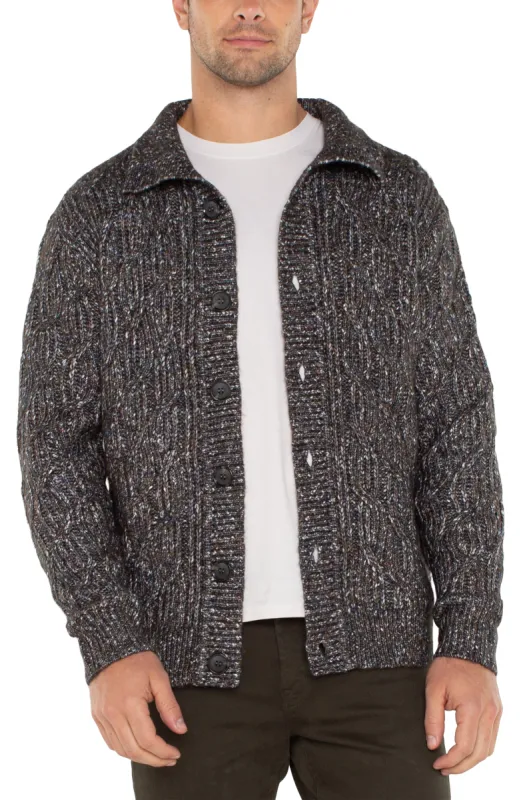BUTTON CARDIGAN SWEATER sold by Liverpool Jeans Company