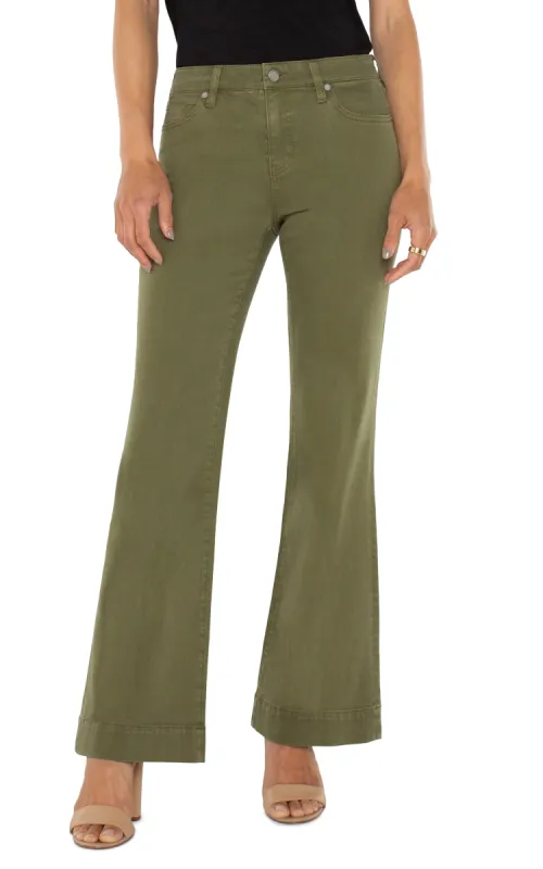 HANNAH FLARE WITH WIDE HEM sold by Liverpool Jeans Company