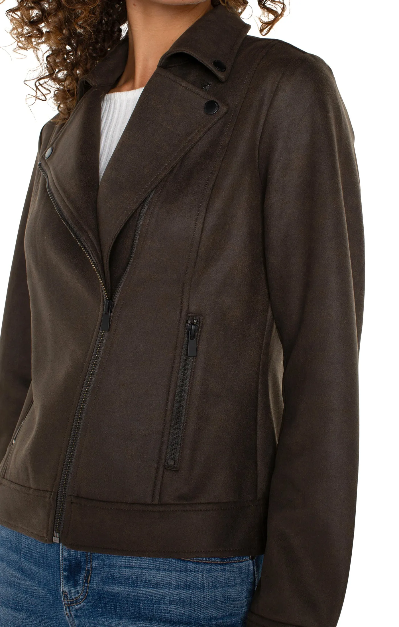 PETITE MOTO JACKET sold by Liverpool Jeans Company product image thumbnail 4