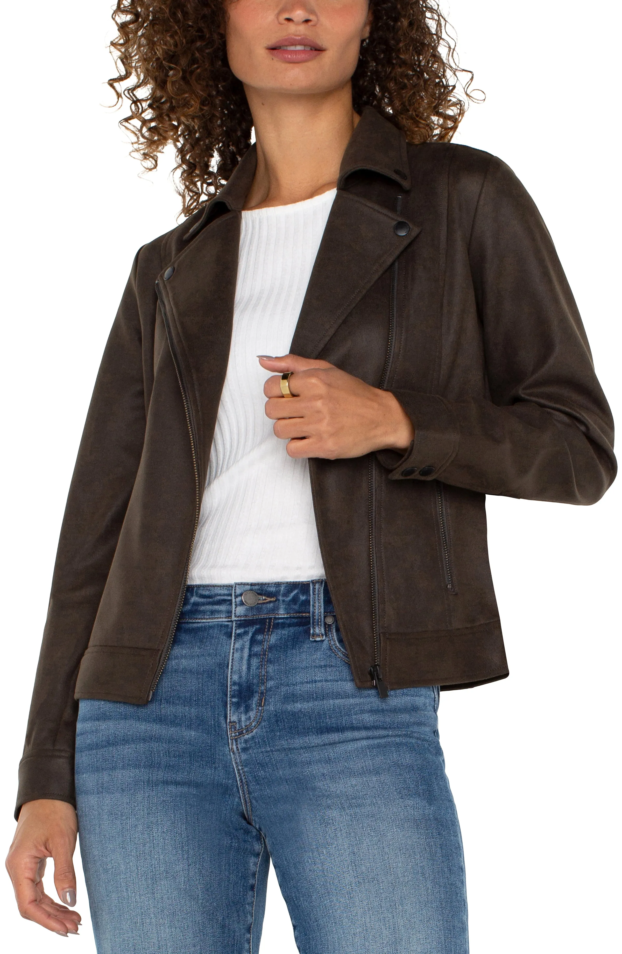 PETITE MOTO JACKET sold by Liverpool Jeans Company product image thumbnail 5