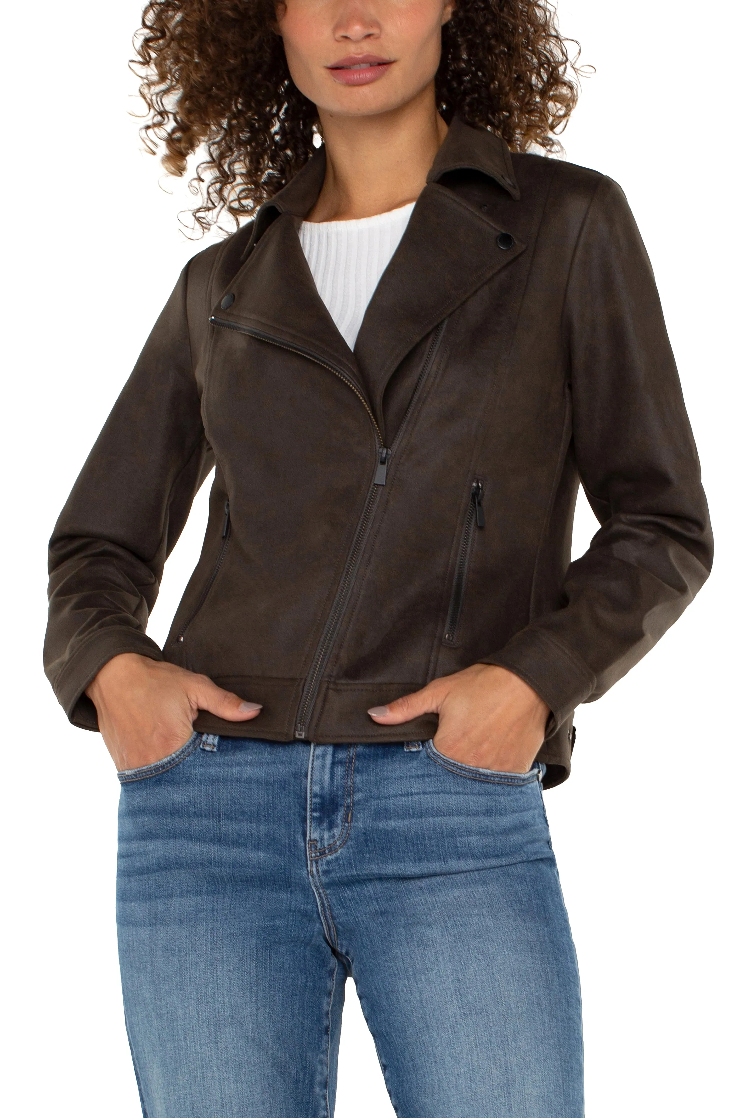 PETITE MOTO JACKET sold by Liverpool Jeans Company product image thumbnail 2