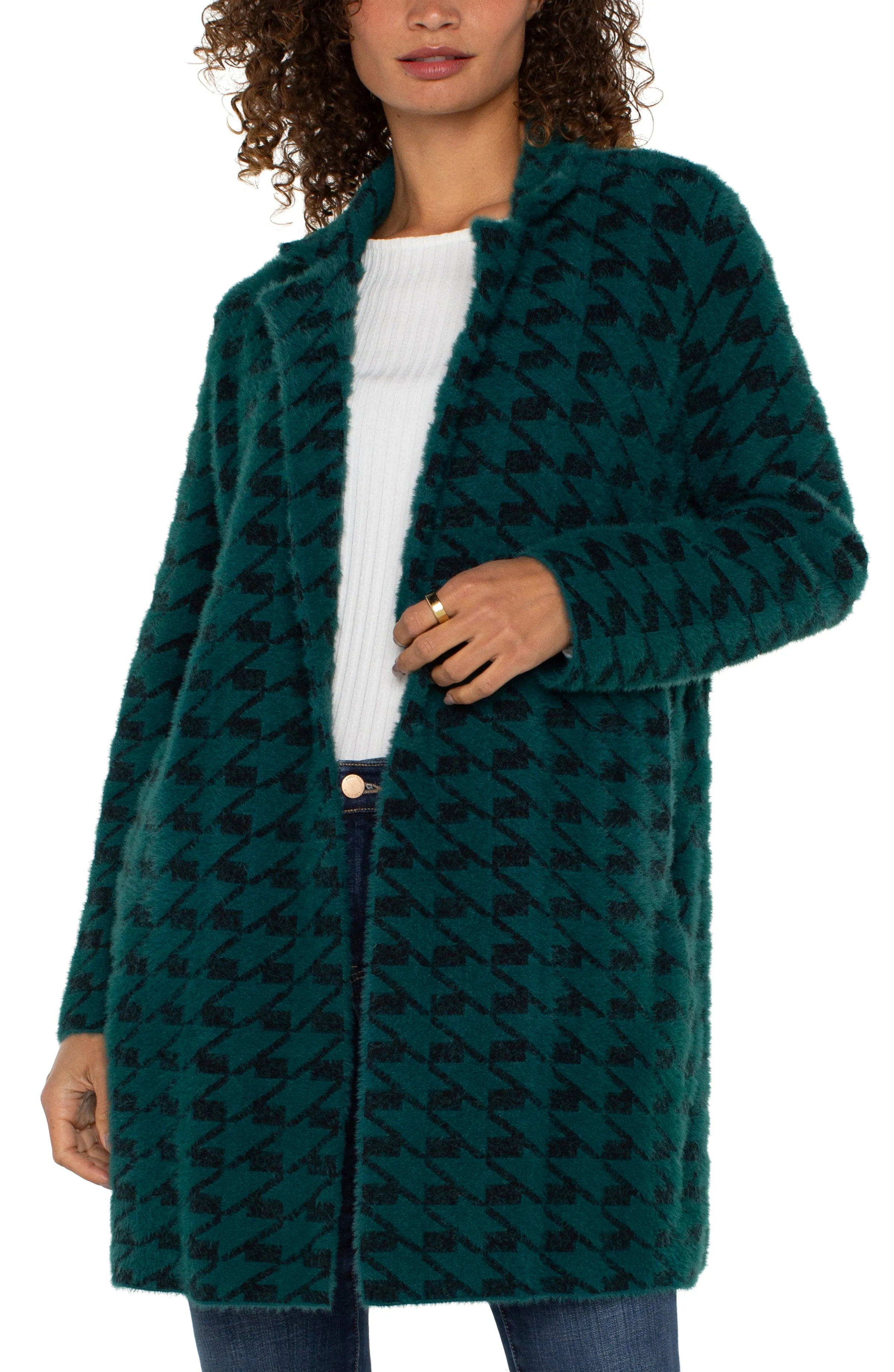 OPEN FRONT COATIGAN SWEATER sold by Liverpool Jeans Company