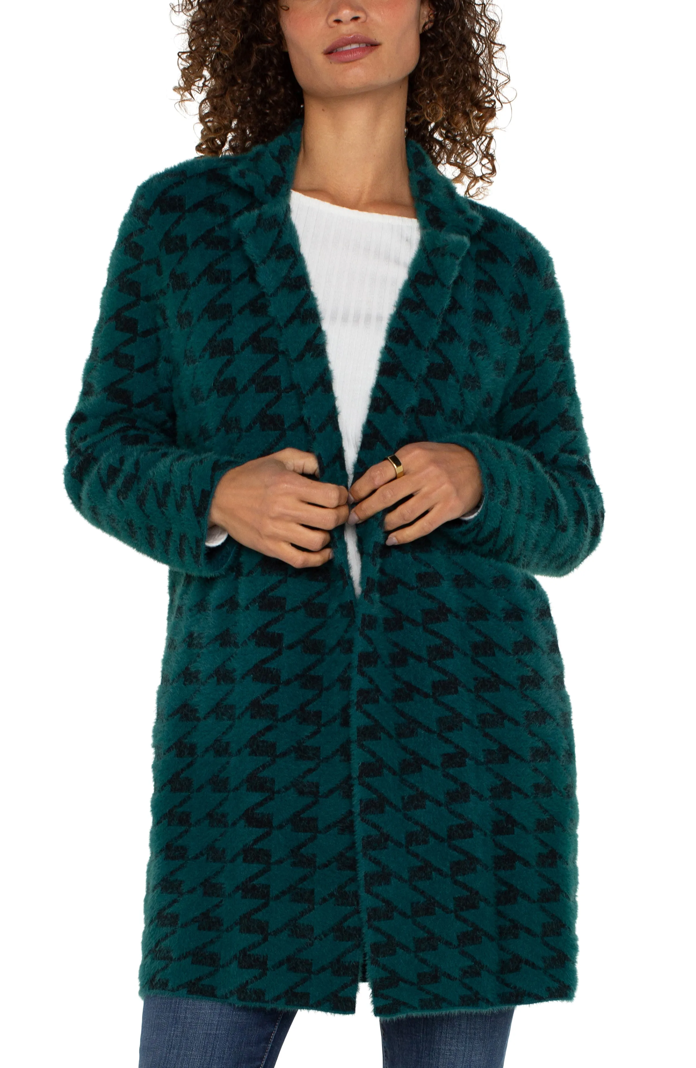 OPEN FRONT COATIGAN SWEATER sold by Liverpool Jeans Company product image thumbnail 4